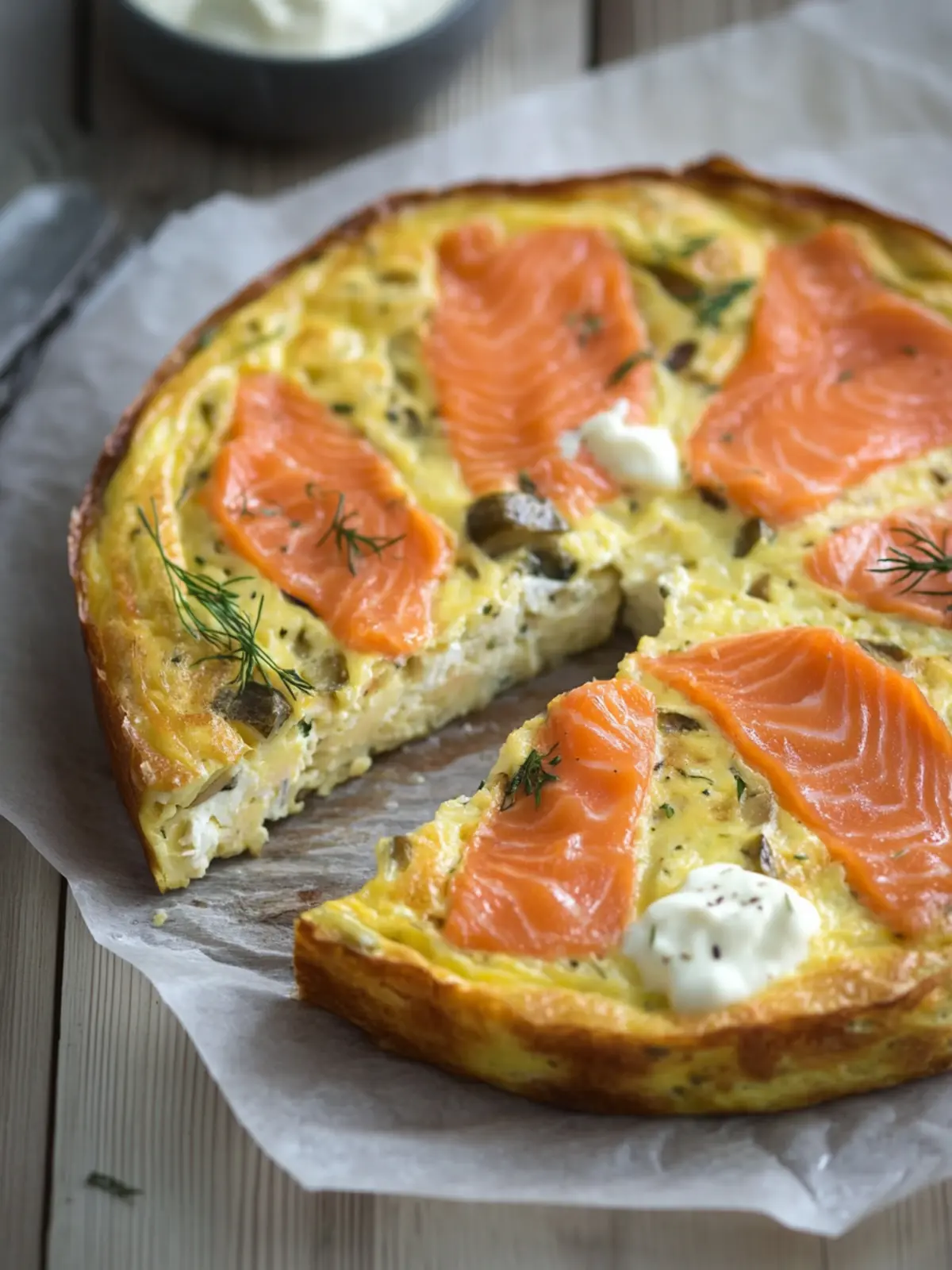 Irresistibly Creamy Smoked Salmon Frittata to Savor 4 Smoked Salmon Frittata