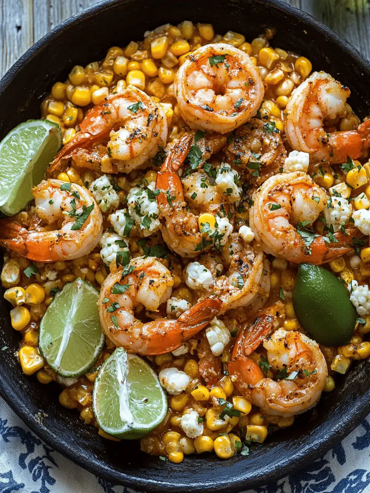Savor Quick Mexican Street Corn Shrimp in One Pan Tonight 4 Mexican Street Corn Shrimp