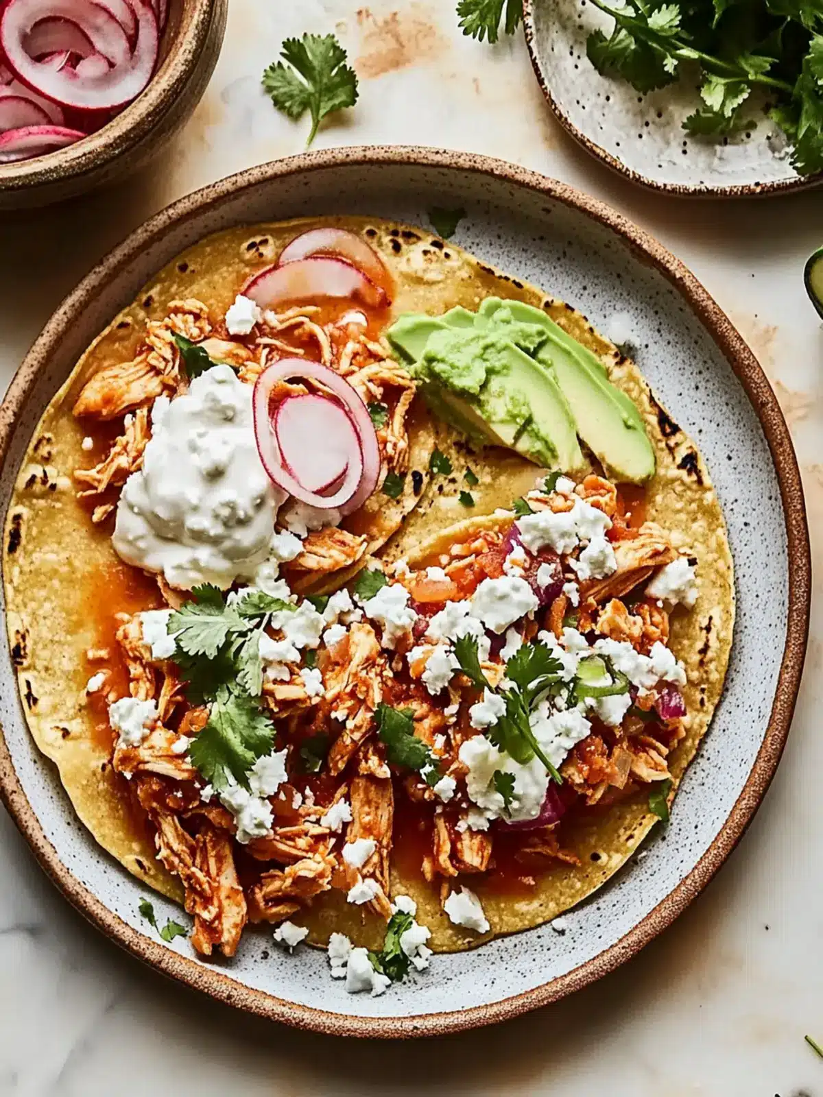 Quick and Smoky Chicken Tinga Tacos for Busy Weeknights 2 Chicken Tinga