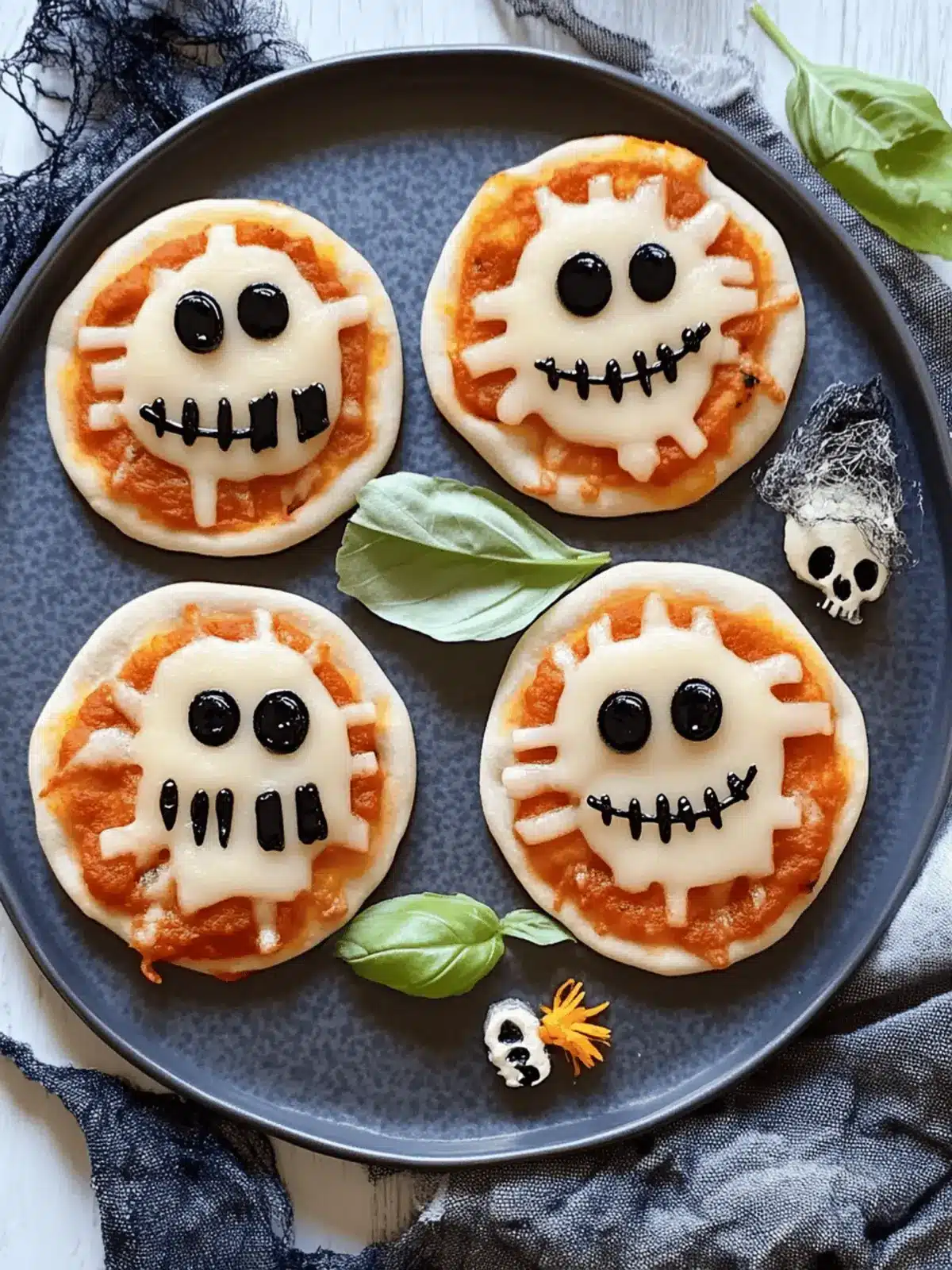 Spooky-Sweet Halloween Mini Pizzas That Kids Will Love 2 Spooky-Sweet Halloween Mini Pizzas
