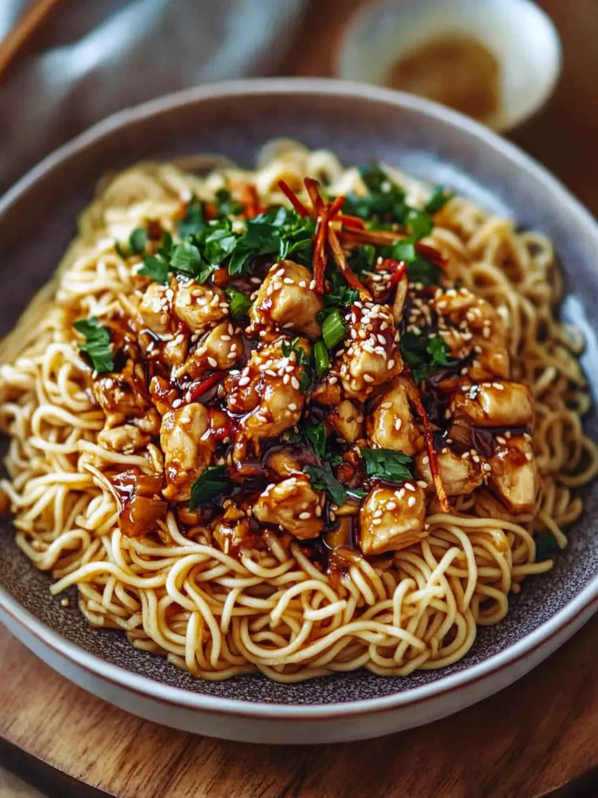 Sticky Garlic Chicken Noodles for Easy Weeknight Bliss 4 Sticky Garlic Chicken Noodles