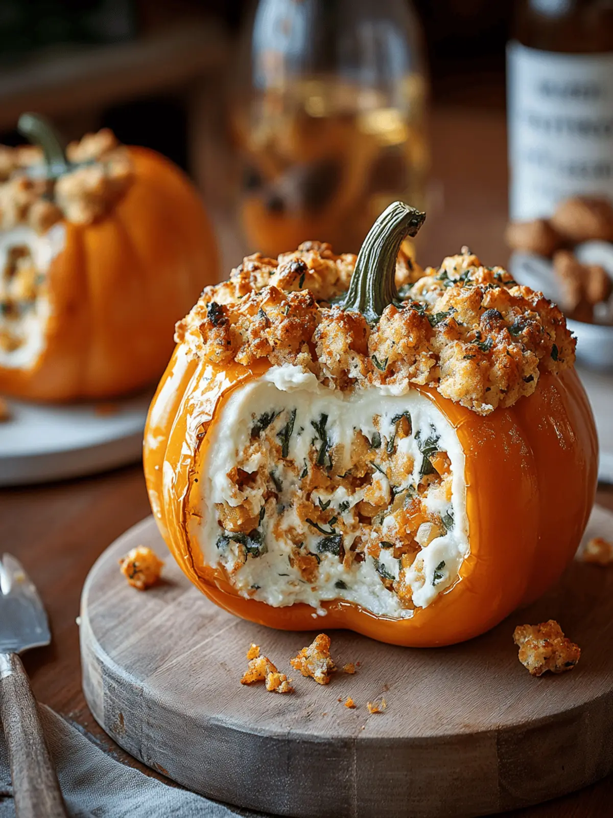 Spooktacular Stuffed Bell Pepper Jack-o -Lanterns for Halloween 3 Stuffed Bell Pepper Jack-o -Lanterns