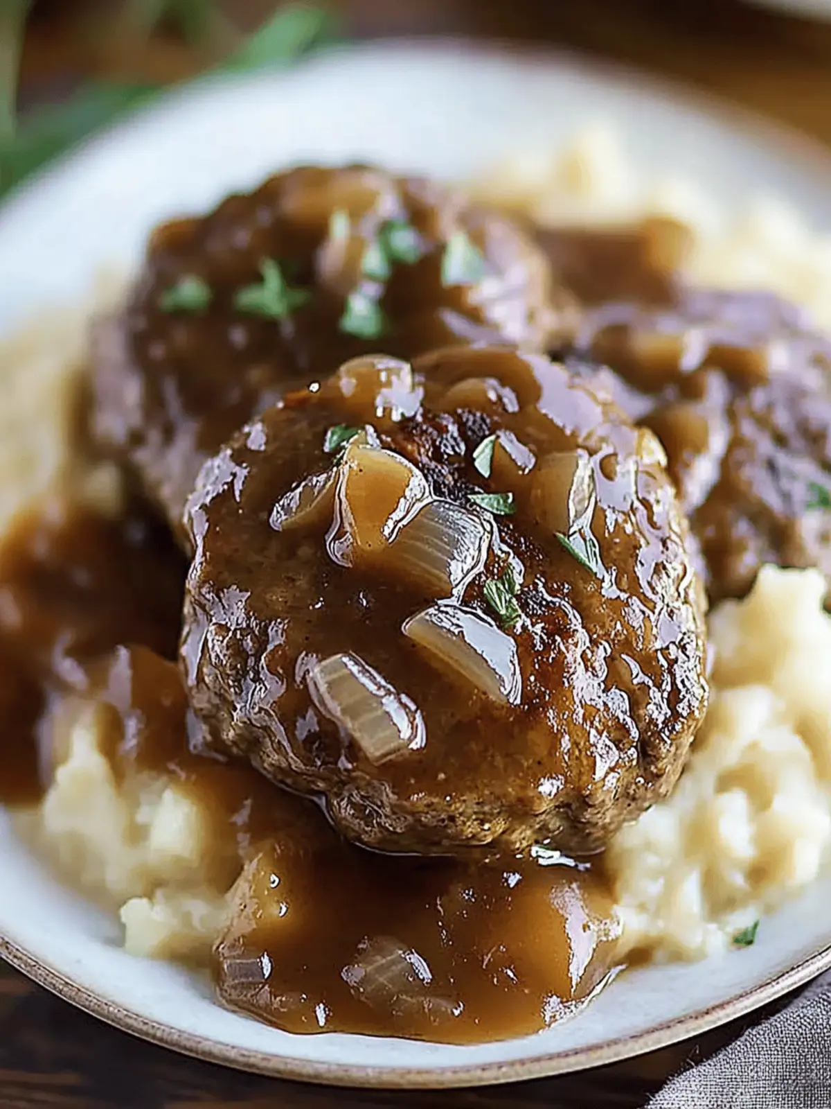 Slow Cooker Salisbury Steaks That Melt in Your Mouth 2 Slow Cooker Salisbury Steaks