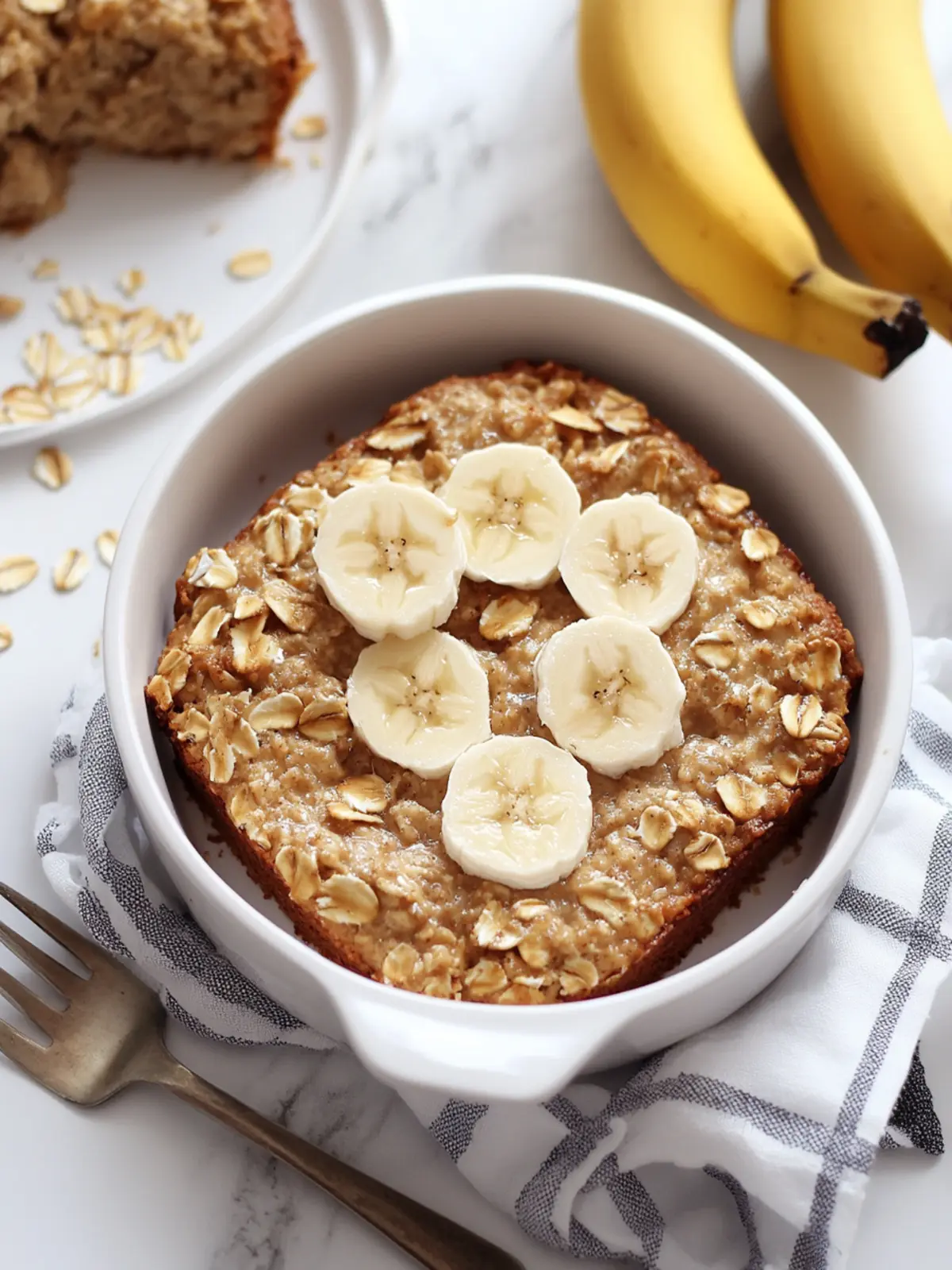 Banana Bread Baked Oatmeal: A Cozy Vegan Breakfast Delight 4 Banana Bread Baked Oatmeal