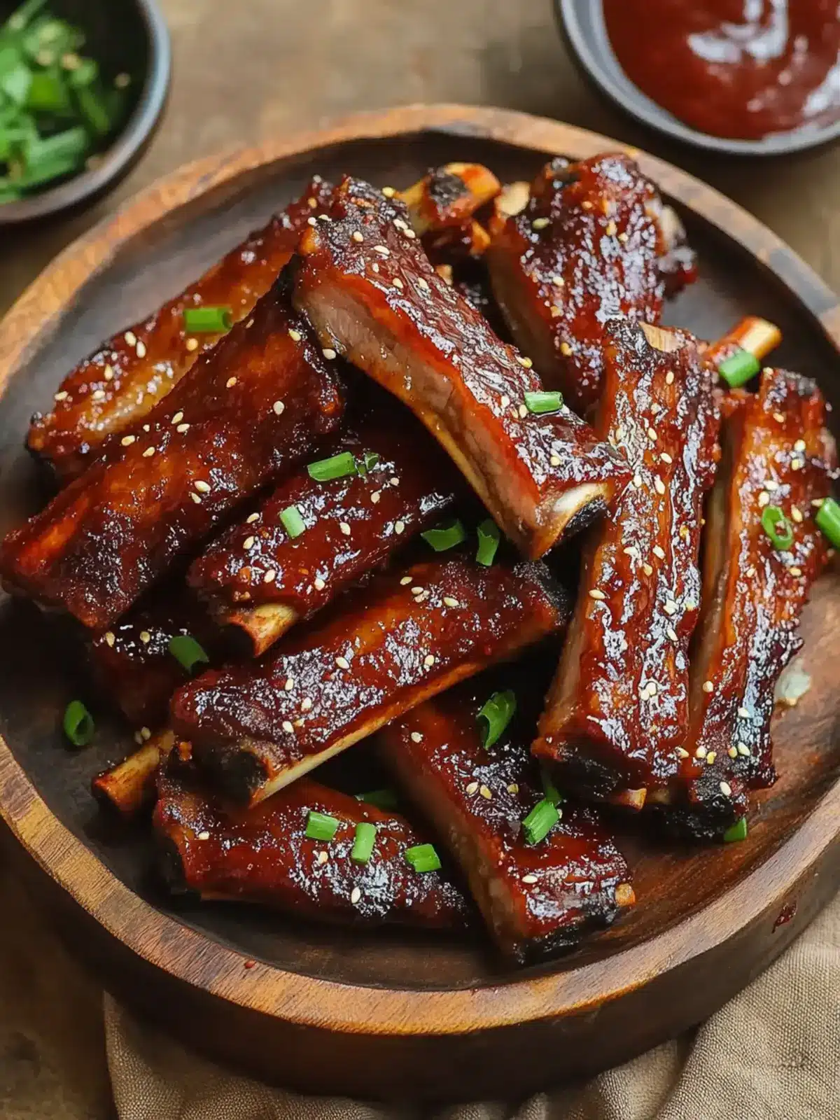 Chinese Fried Ribs with Fermented Red Bean Curd Bliss 3 Chinese Fried Ribs with Fermented Red Bean Curd