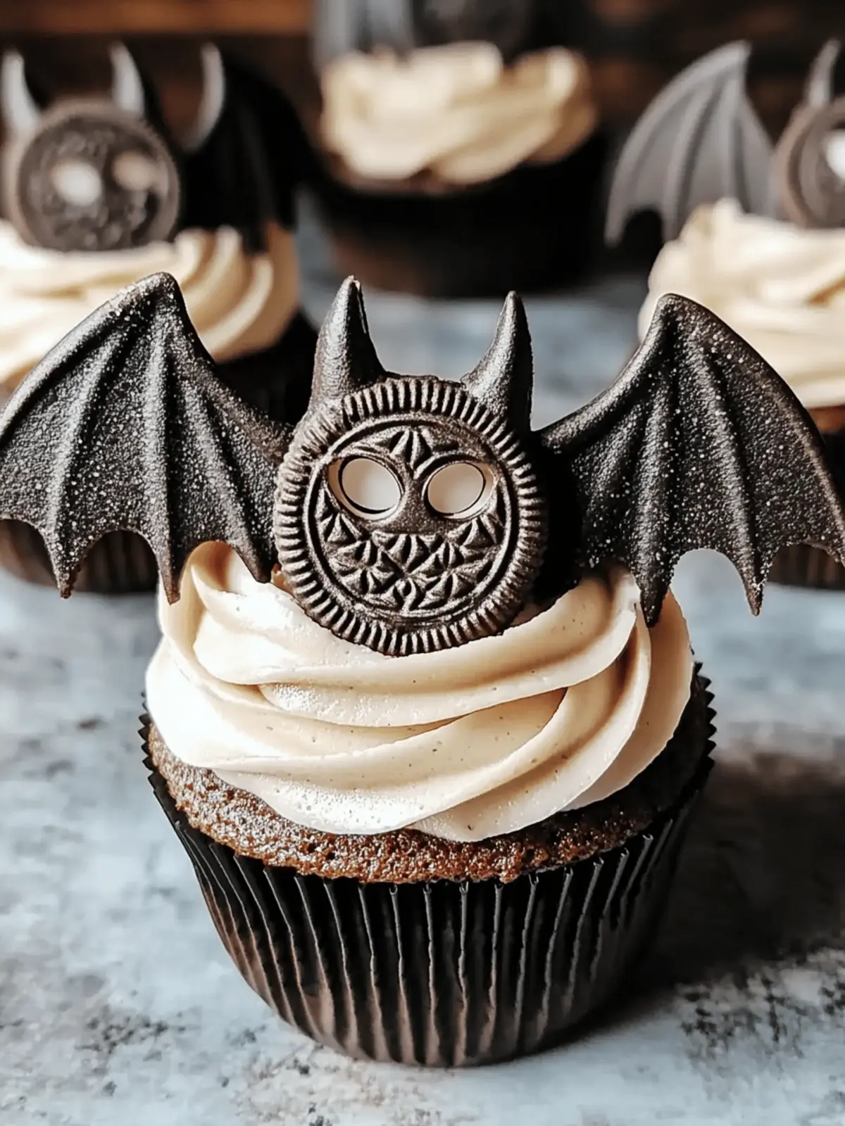 Vegan Oreo Bat Cupcakes That Make Halloween Spook-tacular 3 Vegan Oreo Bat Cupcakes