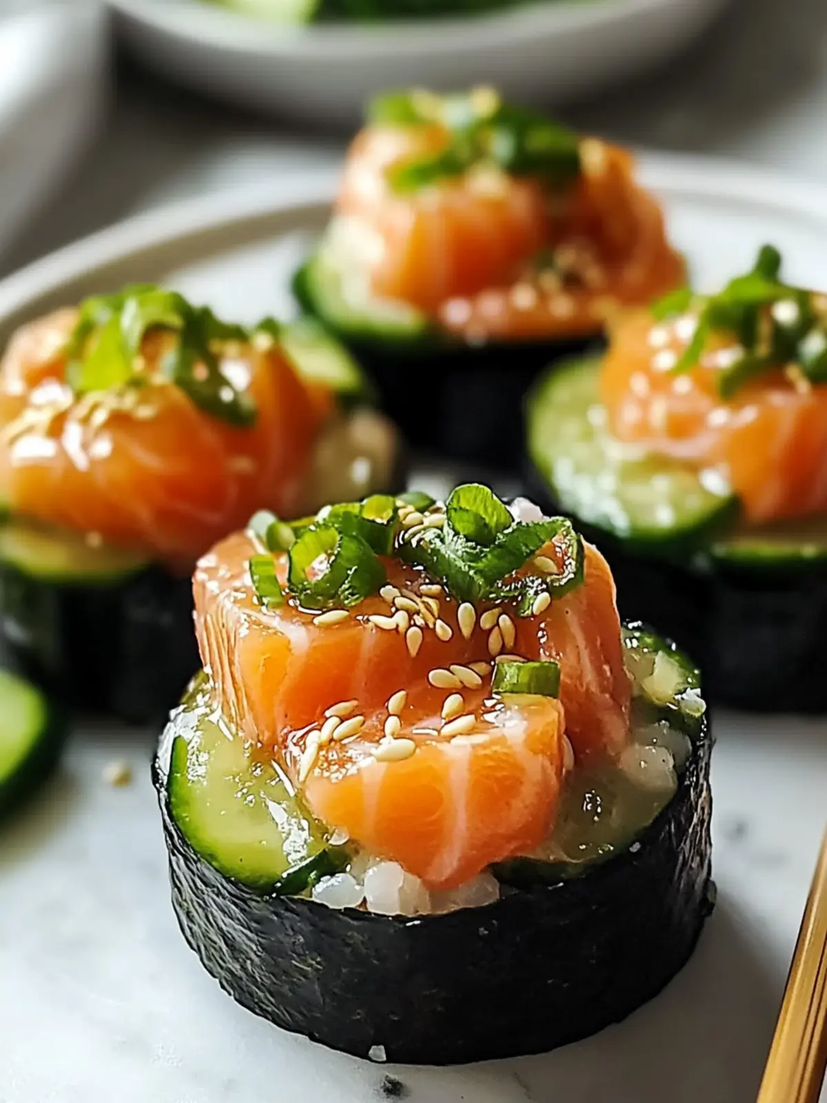 Baked Salmon Sushi Cups: Easy, Crispy & Irresistibly Delicious 3 Baked Salmon Sushi Cups
