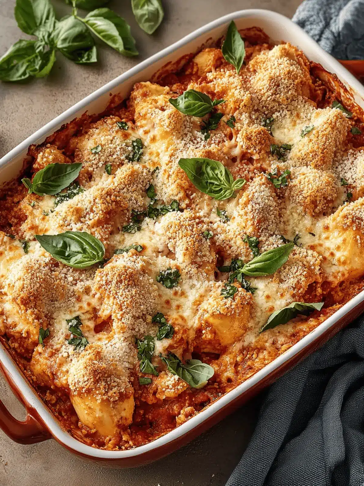 Savory Keto Chicken Parmesan Casserole for Comfort Food Lovers 4 Keto Chicken Parmesan Casserole