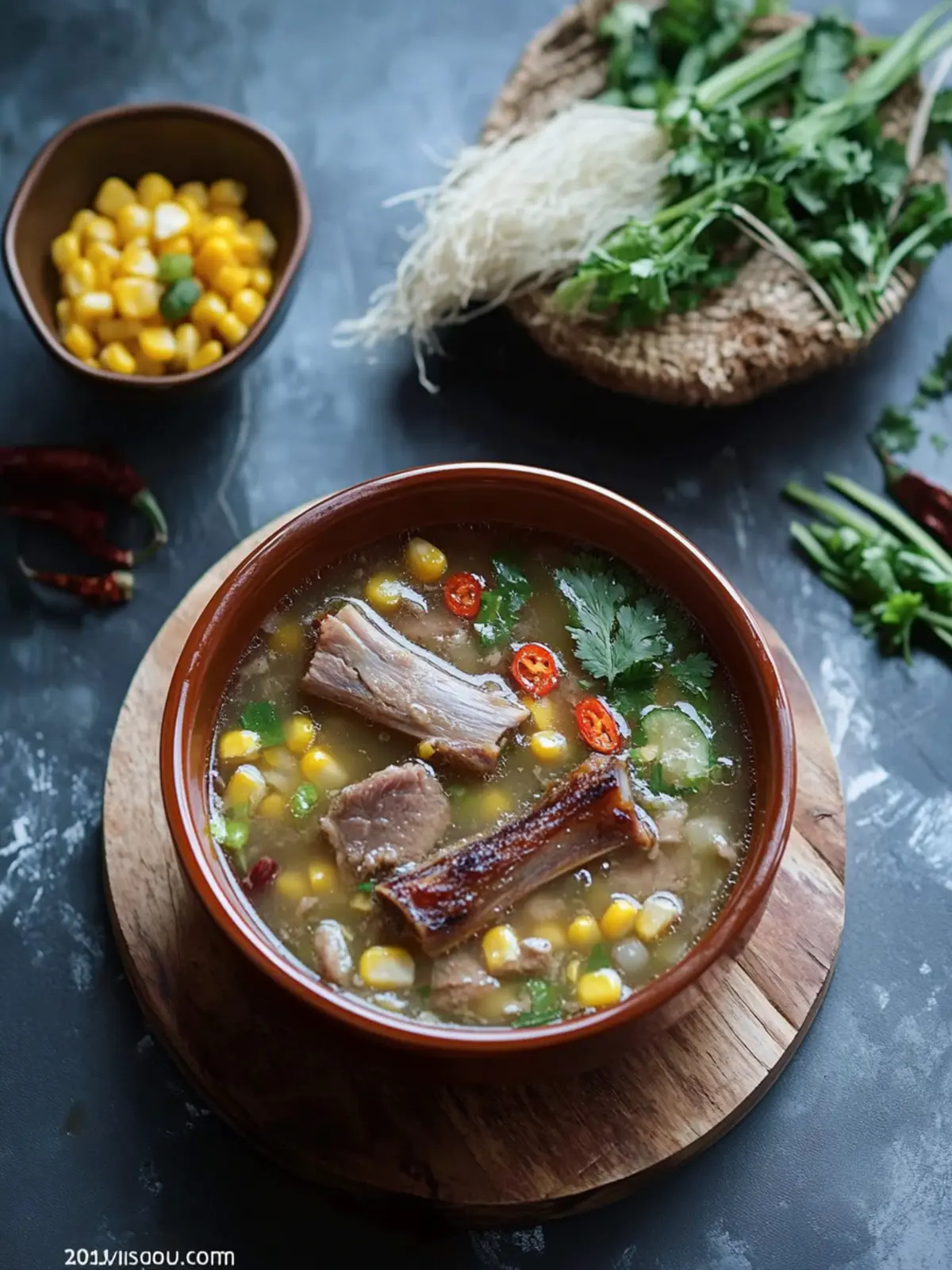 Nourishing Chinese Sweet Corn Pork Ribs Soup for Cozy Nights 3 Chinese Sweet Corn Pork Ribs Soup