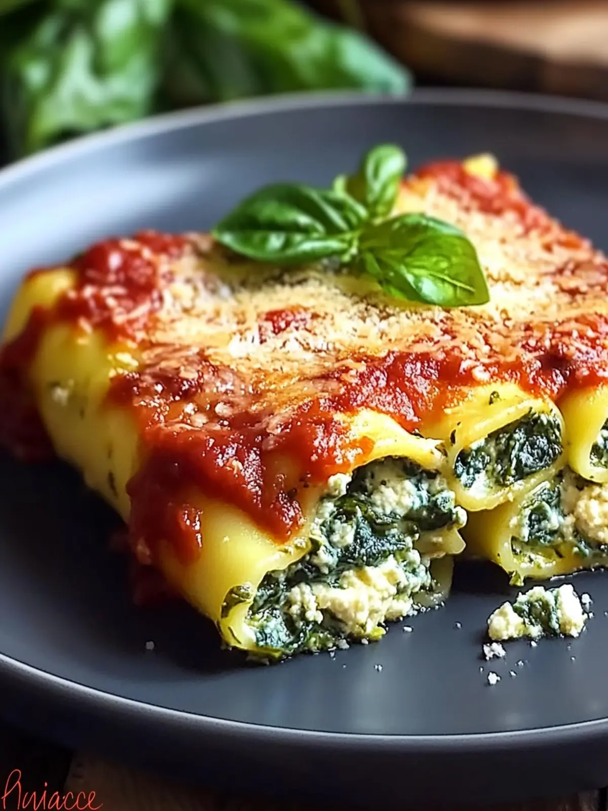 Delicious Spinach and Ricotta Stuffed Manicotti for Family Nights 2 Spinach and Ricotta Stuffed Manicotti