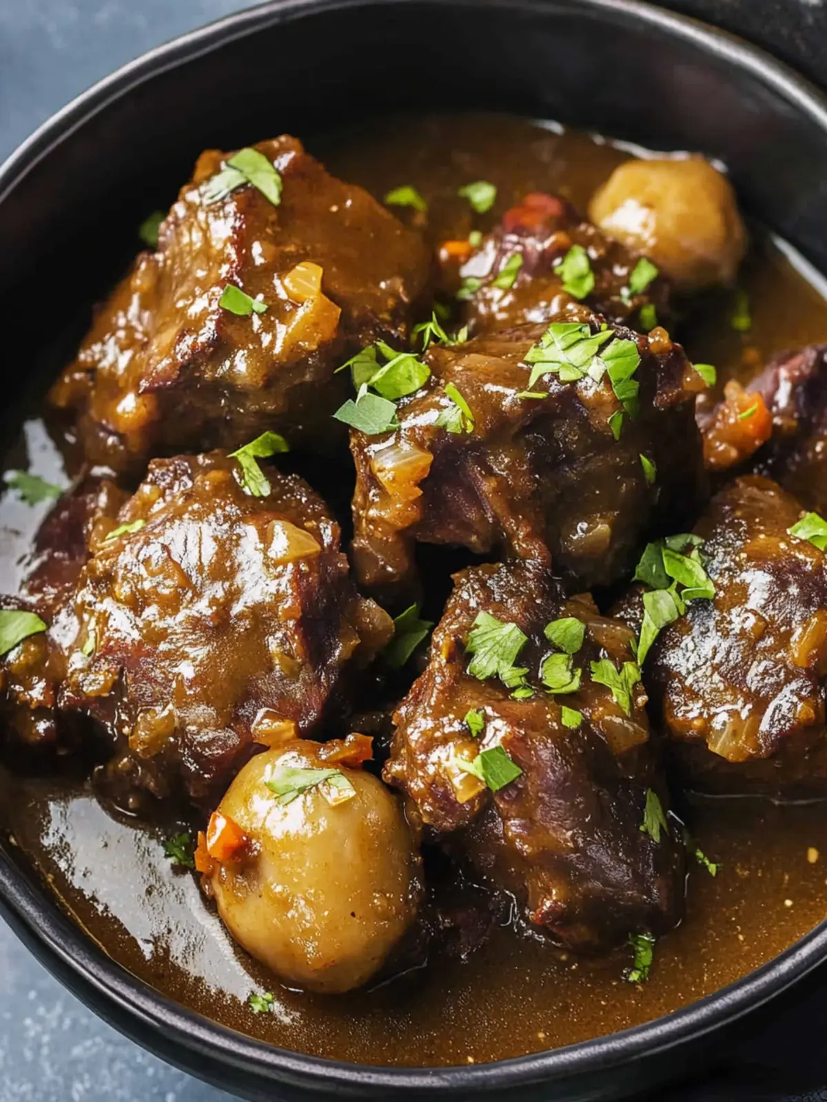 Melt-in-Your-Mouth Slow Cooker Oxtail for Cozy Nights 3 Slow Cooker Oxtail