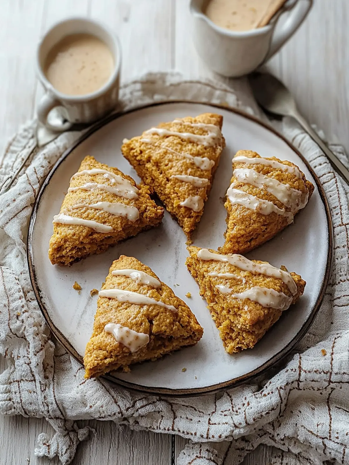 Better Than Starbucks Pumpkin Scones for Cozy Mornings 4 Better Than Starbucks Pumpkin Scones