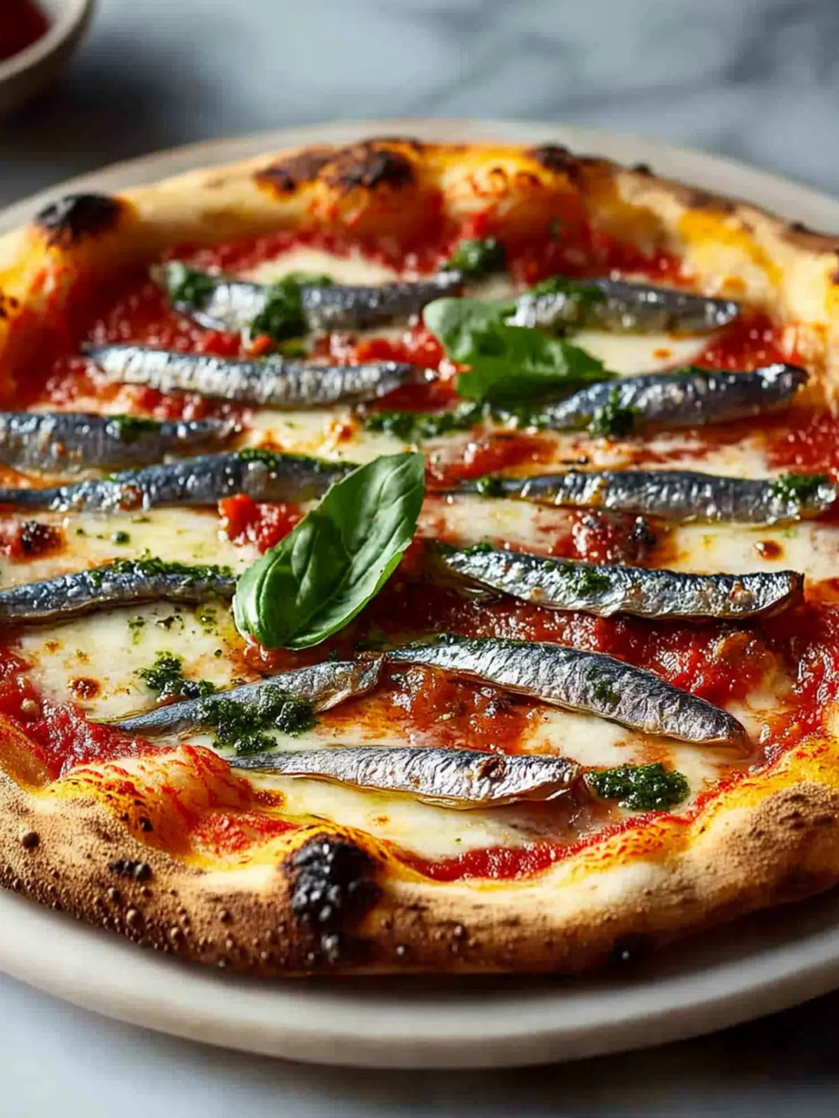 Sardine Margherita Recipe: A Mediterranean Twist You ll Love 2 Sardine Margherita Recipe | Mediterranean Twist on Classic Pizza