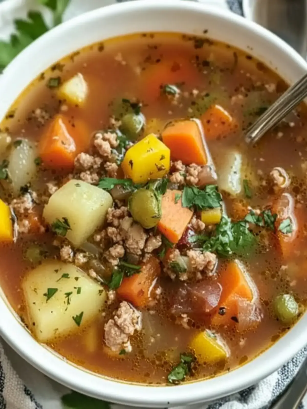Nourishing Slow Cooker Ground Turkey Vegetable Soup Delight 4 Slow Cooker Ground Turkey Vegetable Soup