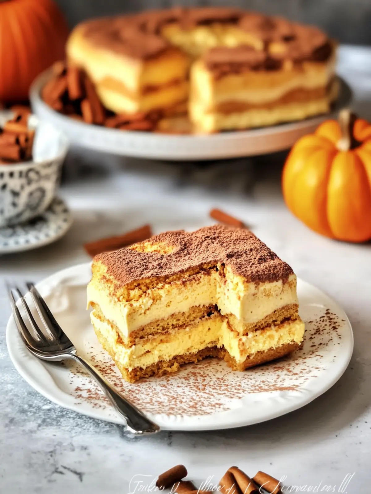 Gluten Free Pumpkin Tiramisu: A Creamy Fall Delight 2 Gluten Free Pumpkin Tiramisu