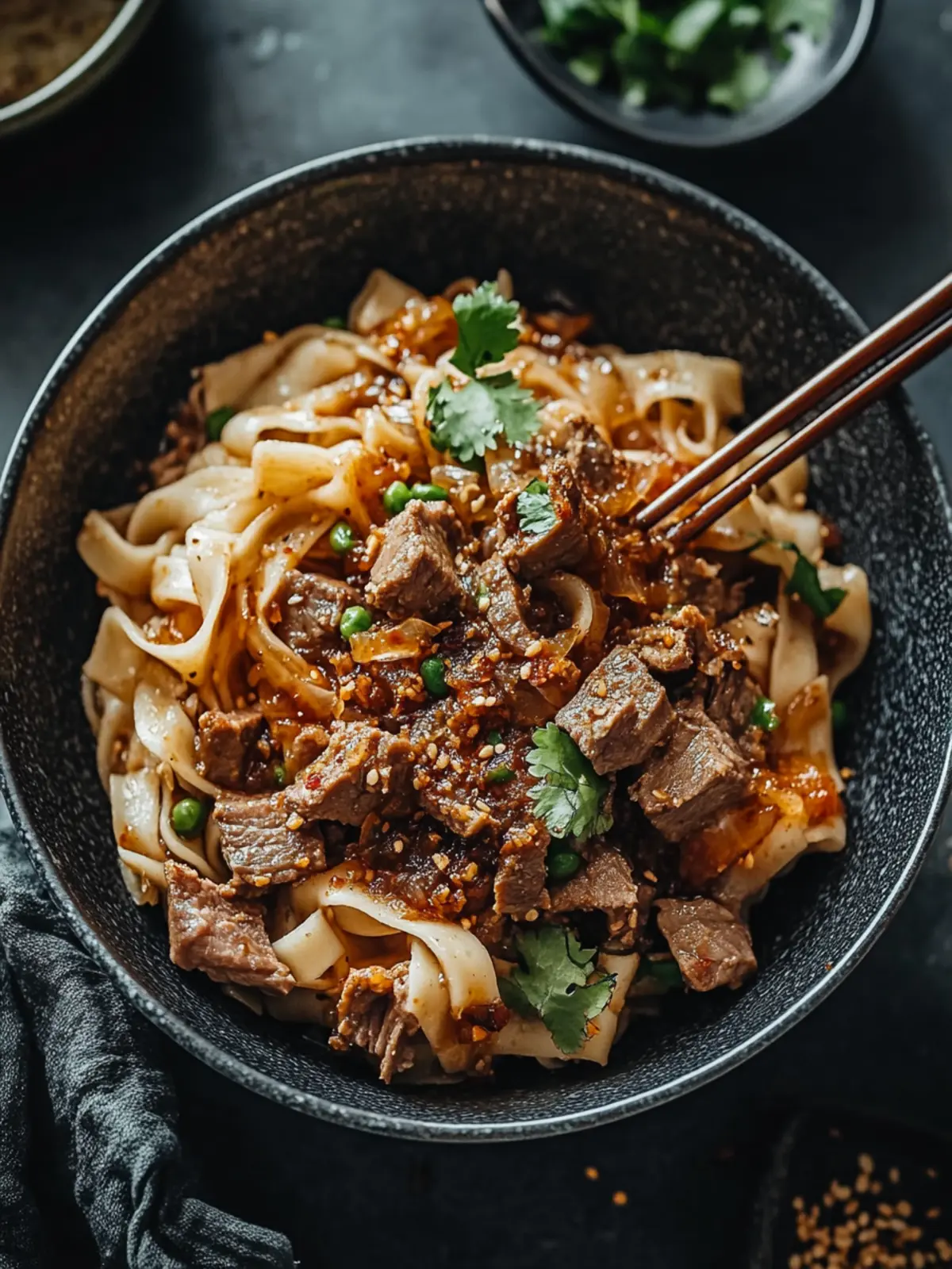 Savory Cumin Lamb Noodles with Hand-Pulled Noodles Unleashed 2 Cumin Lamb Noodles with Hand-Pulled Noodles