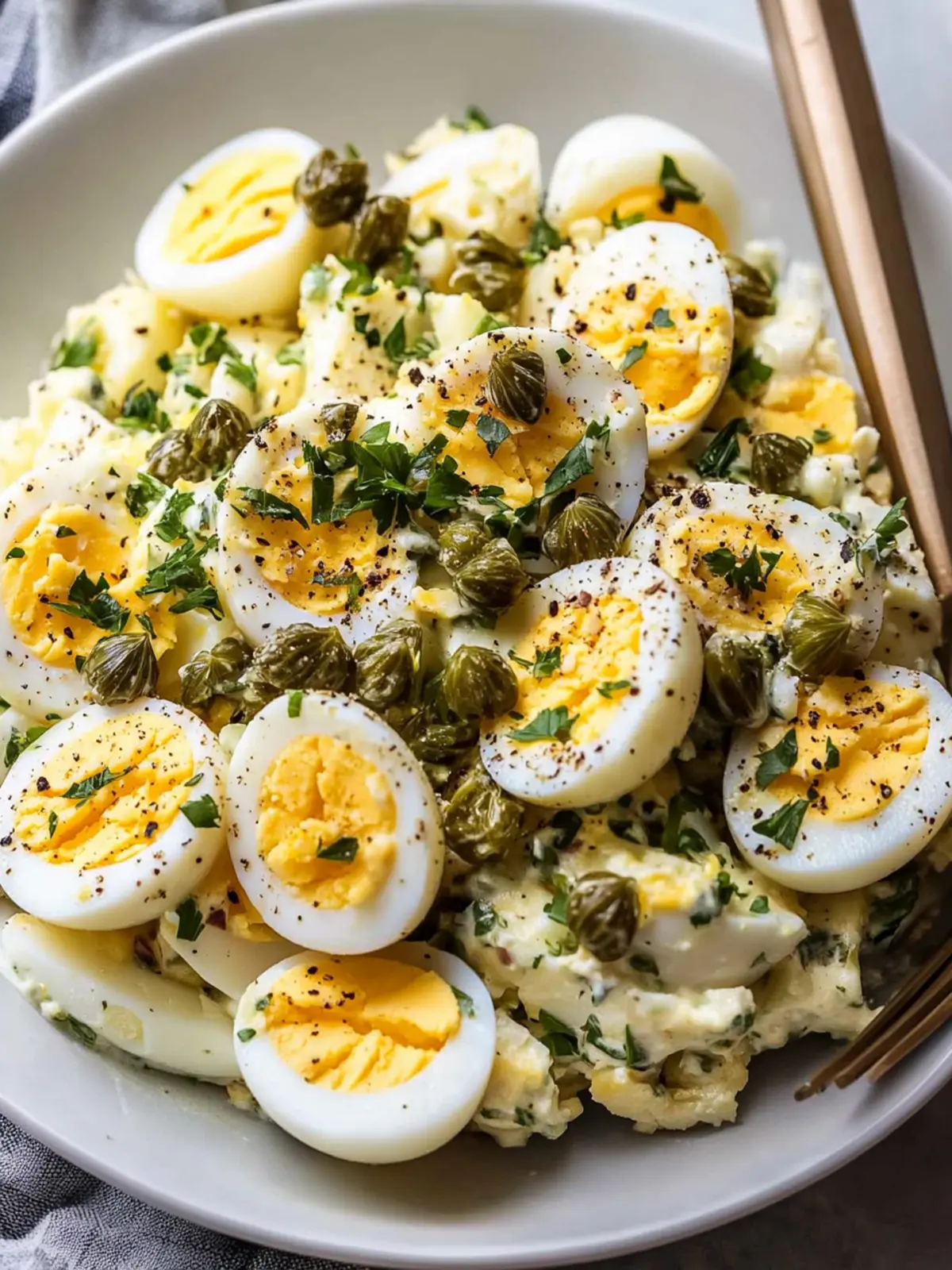 Lemon Caper Egg Salad: A Refreshing Twist for Your Lunch 3 Lemon Caper Egg Salad