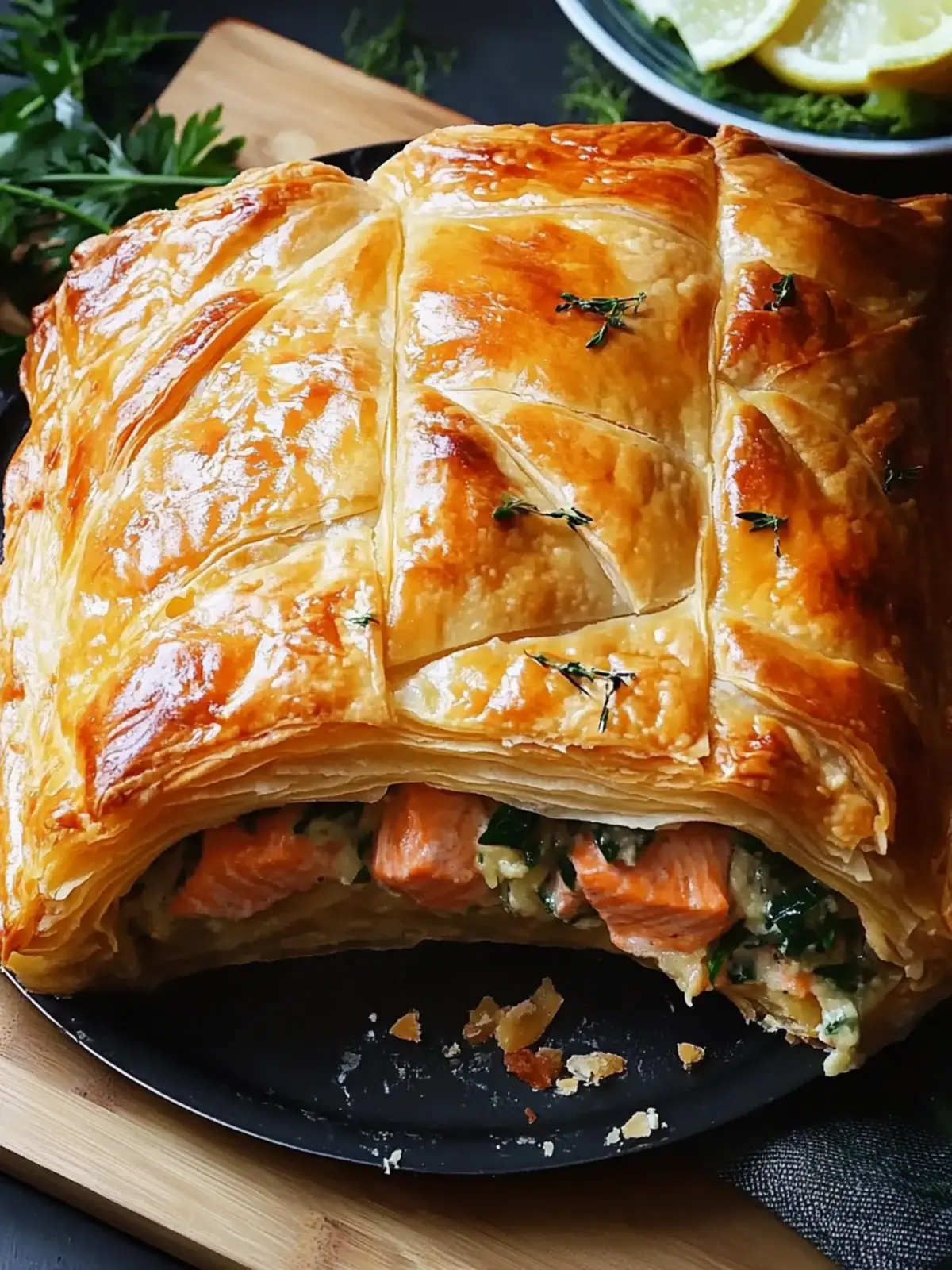 Savory Salmon En Croute: Elevate Dinner in 30 Minutes 3 Salmon En Croute