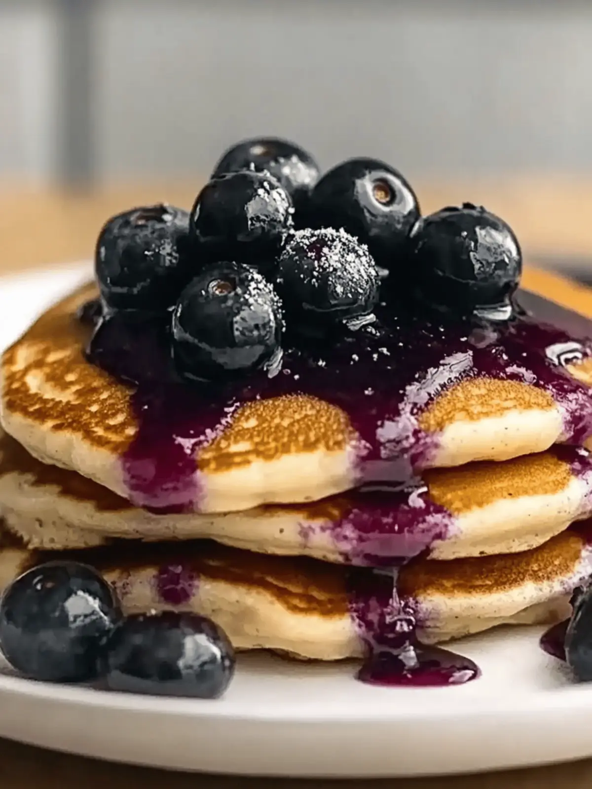 Fluffy Ricotta Pancakes with Salted Blueberry Butter Bliss 2 Fluffy Ricotta Pancakes with Salted Blueberry Butter Recipe