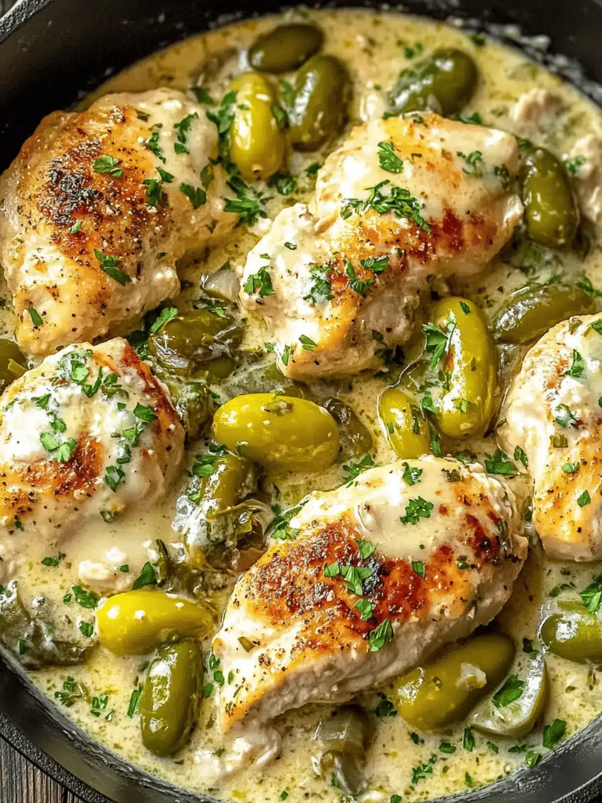 Creamy Pepperoncini Chicken Skillet: Weeknight Dinner Magic 4 Creamy Pepperoncini Chicken Skillet
