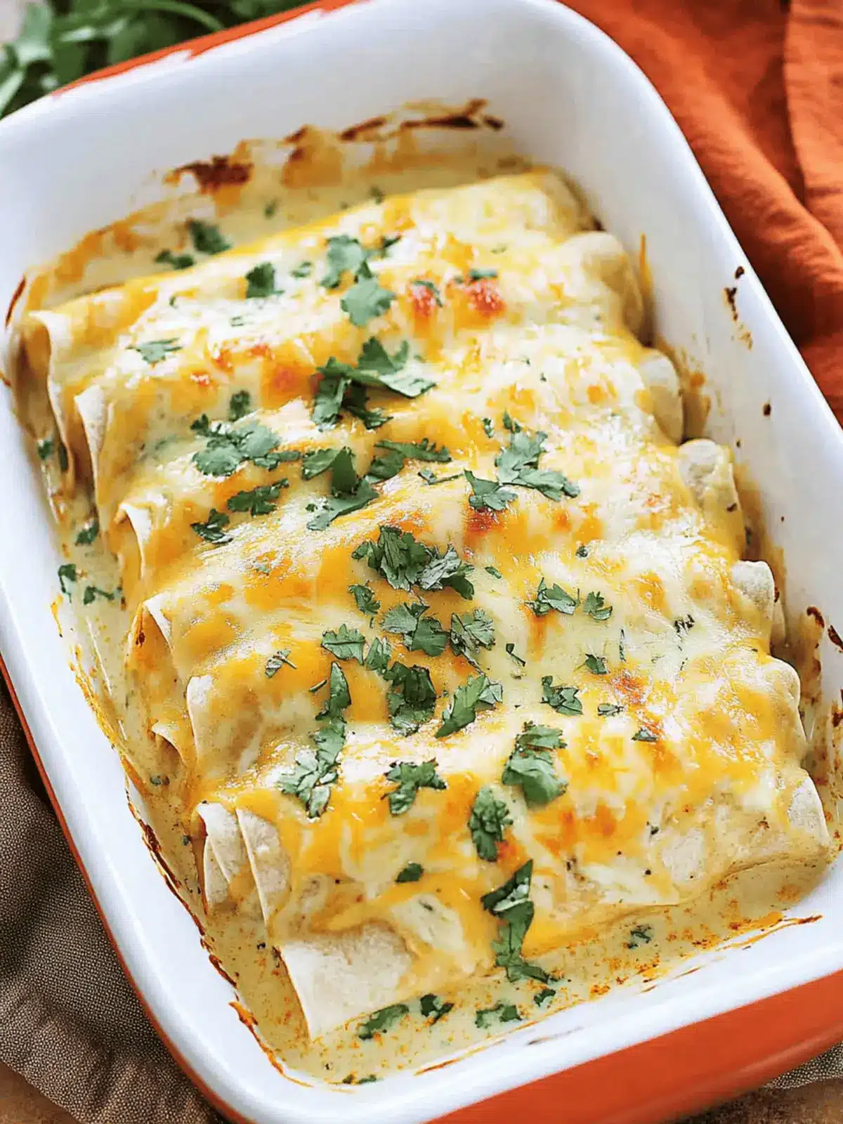 Irresistibly Creamy Chicken Enchiladas with Sour Cream Sauce 2 Chicken Enchiladas with Sour Cream Sauce
