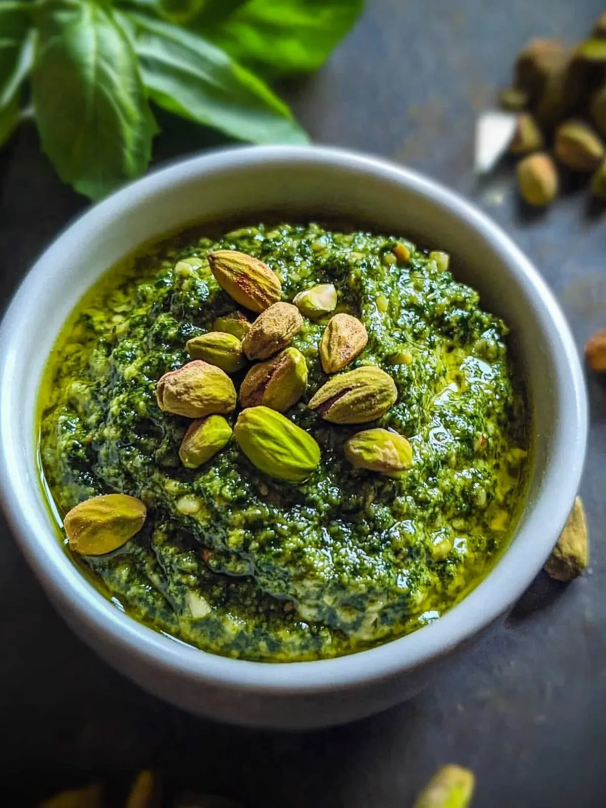 Pistachio Pesto Magic: Quick, Creamy Bliss for Your Meals 4 Pistachio Pesto
