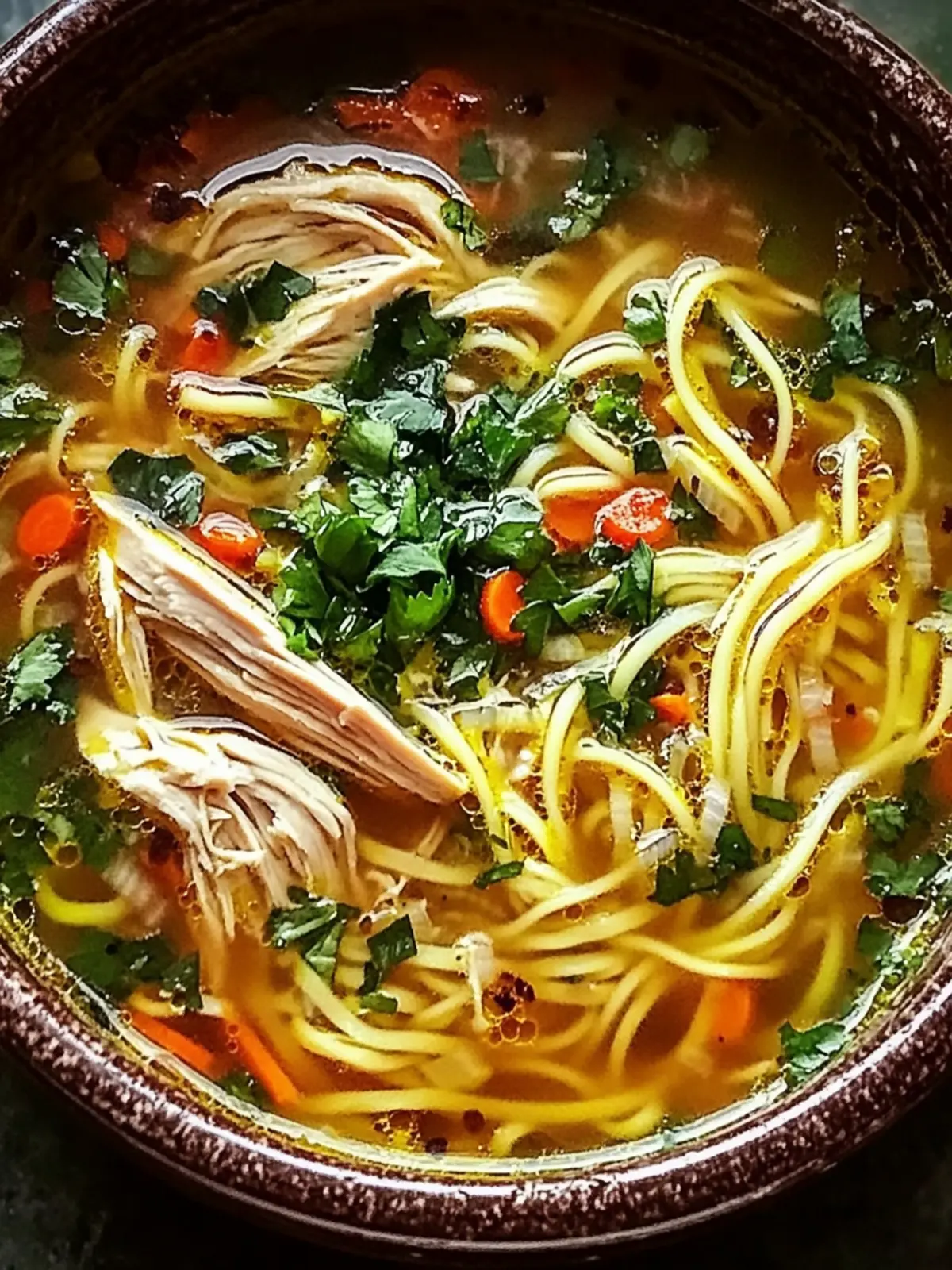 Healing Ginger Garlic Chicken Noodle Soup for Cozy Nights 2 Healing Ginger Garlic Chicken Noodle Soup