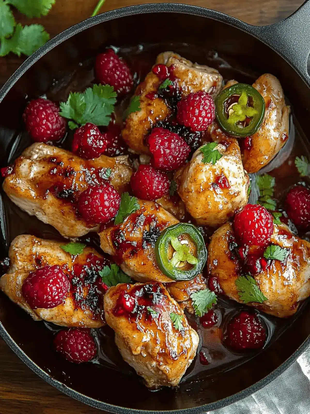 Sweet and Spicy Jalapeno Raspberry Chicken in Just 25 Minutes 4 Jalapeno Raspberry Chicken