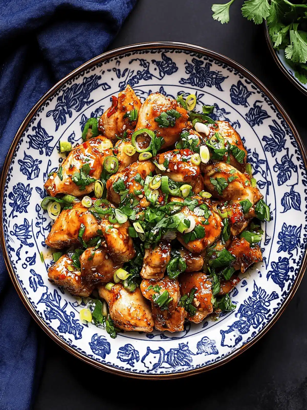 Zesty Scallion Chicken in 20 Minutes: Healthy and Delicious 3 Scallion Chicken