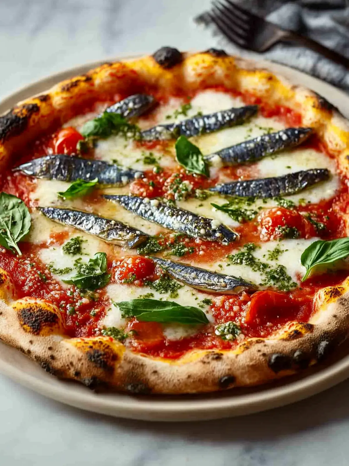 Sardine Margherita Recipe: A Mediterranean Twist You ll Love 4 Sardine Margherita Recipe | Mediterranean Twist on Classic Pizza