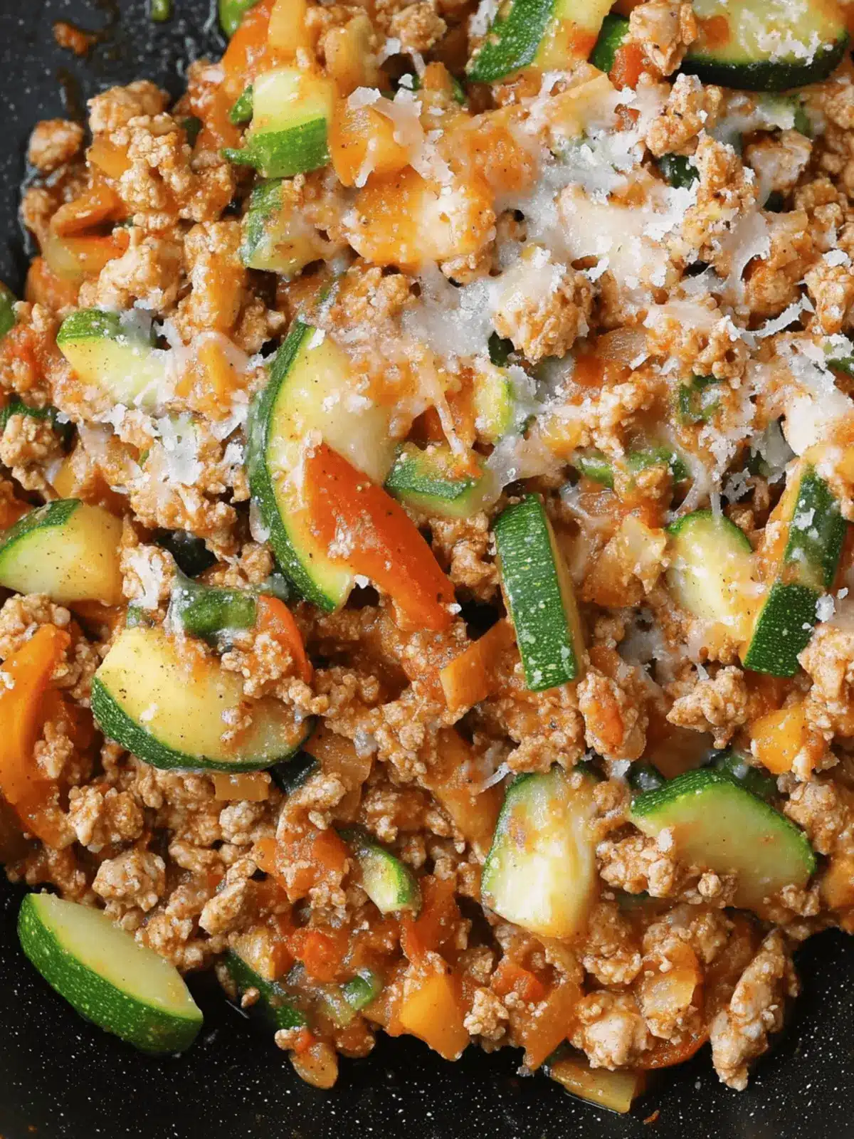 Italian Ground Turkey & Veggie Skillet for Quick Healthy Meals 3 Italian Ground Turkey & Veggie Skillet
