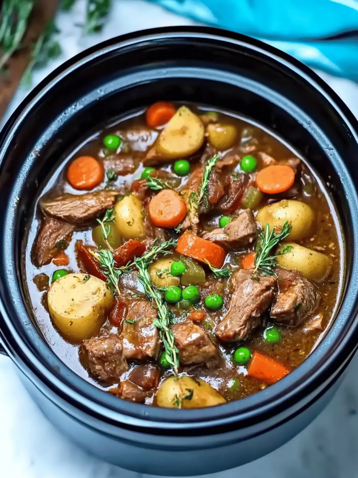 Hearty Slow Cooker Lamb Stew Recipe for Ultimate Comfort 4 Slow Cooker Lamb Stew Recipe