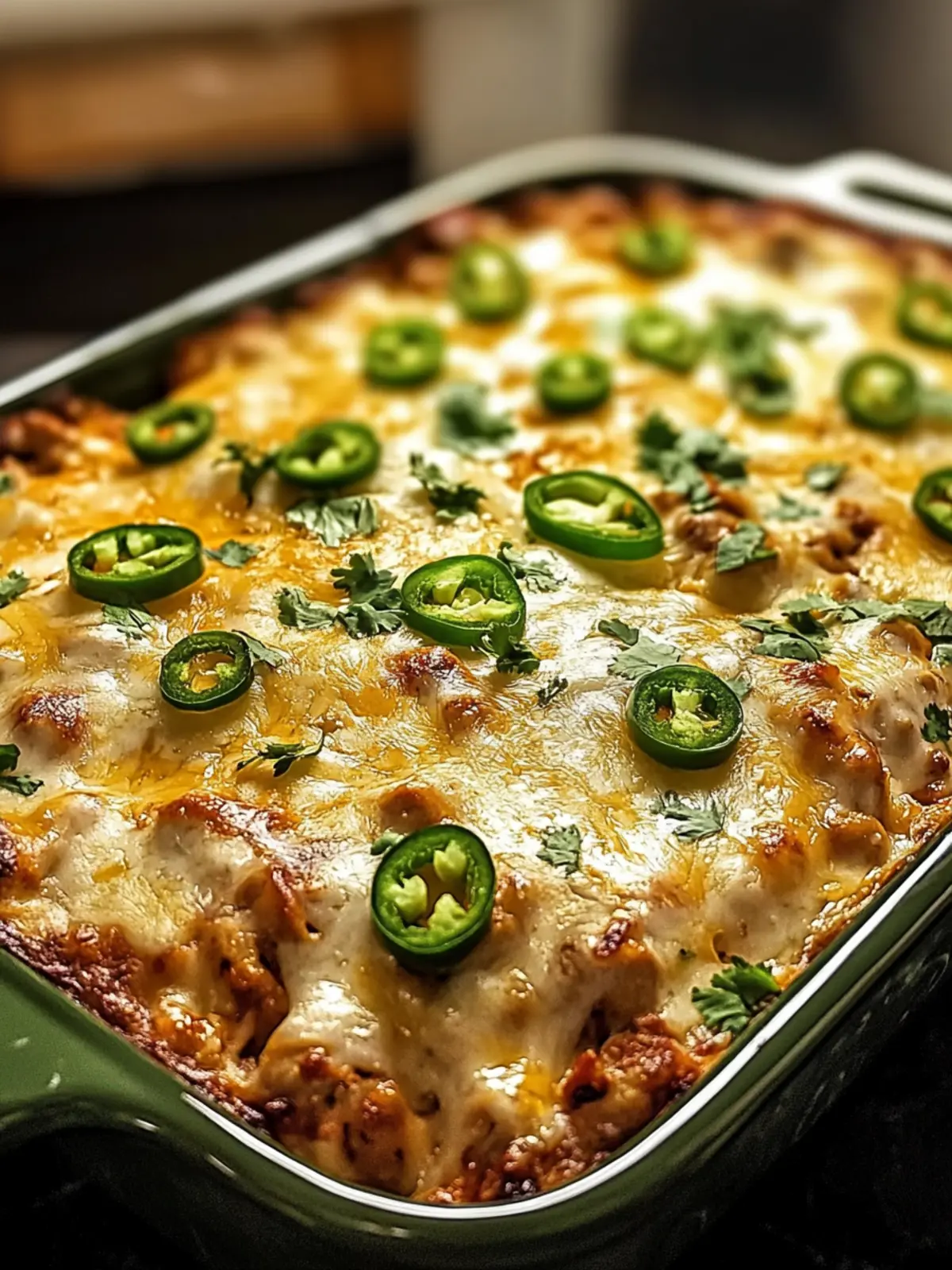 Spicy Hatch Chili Chicken Queso Bake for Ultimate Comfort Night 4 Spicy Hatch Chili Chicken Queso Bake
