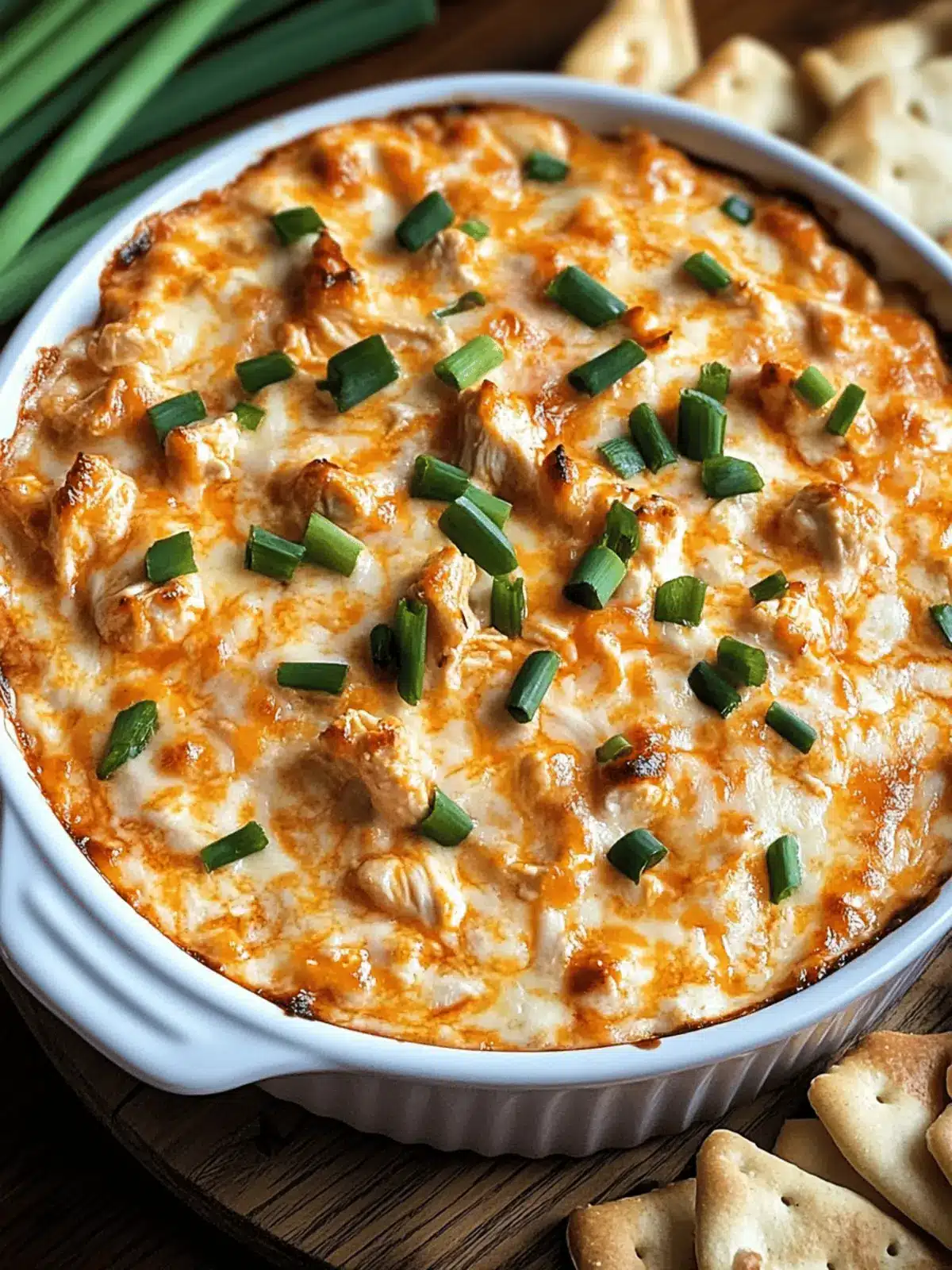 Creamy Rotisserie Buffalo Chicken Dip That's a Crowd-Pleaser 4 Rotisserie Buffalo Chicken Dip