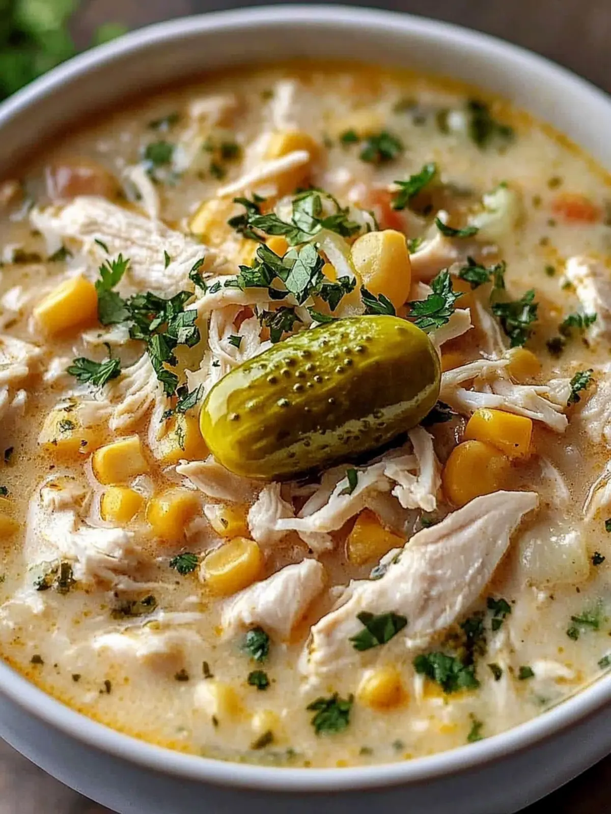 Creamy Pickle White Chicken Chili That Will Wow Your Tastebuds 4 Pickle White Chicken Chili
