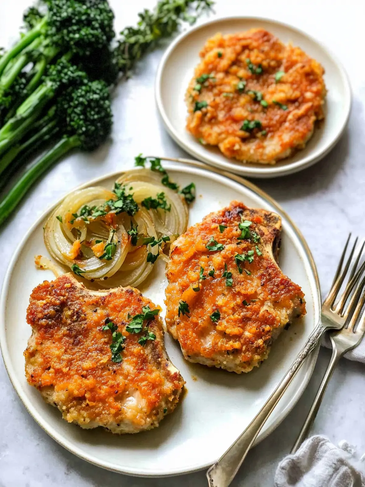 Crispy Onion Baked Pork Chops That Steal the Show Tonight 4 Crispy Onion Baked Pork Chops
