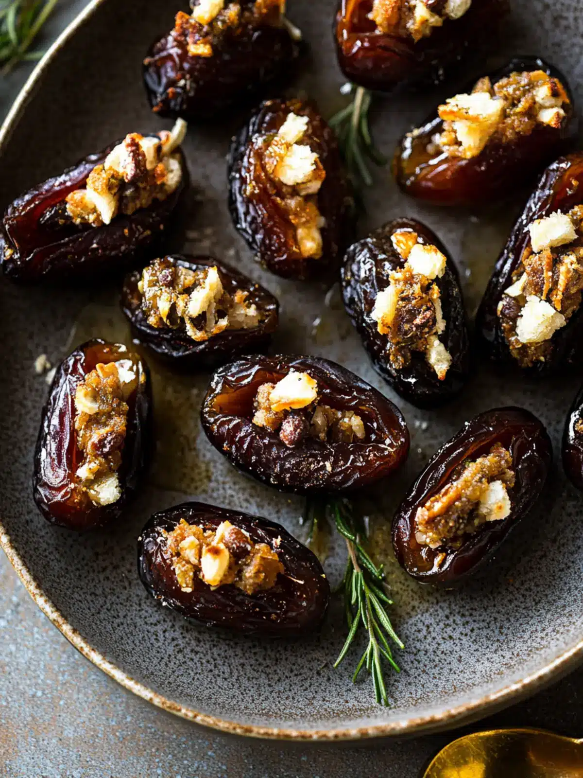 Gourmet Roasted Stuffed Dates with Goat Cheese Delight 4 Roasted Stuffed Dates
