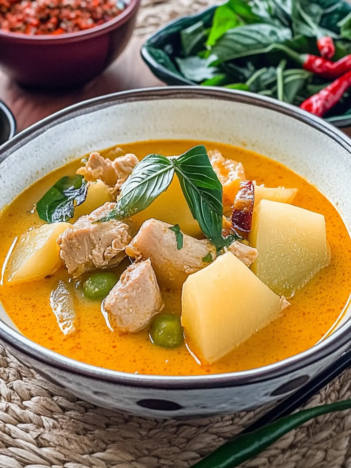 Thai Winter Melon Curry with Chicken Ready in 30 Minutes 2 Thai Winter Melon Curry (Ash Gourd)