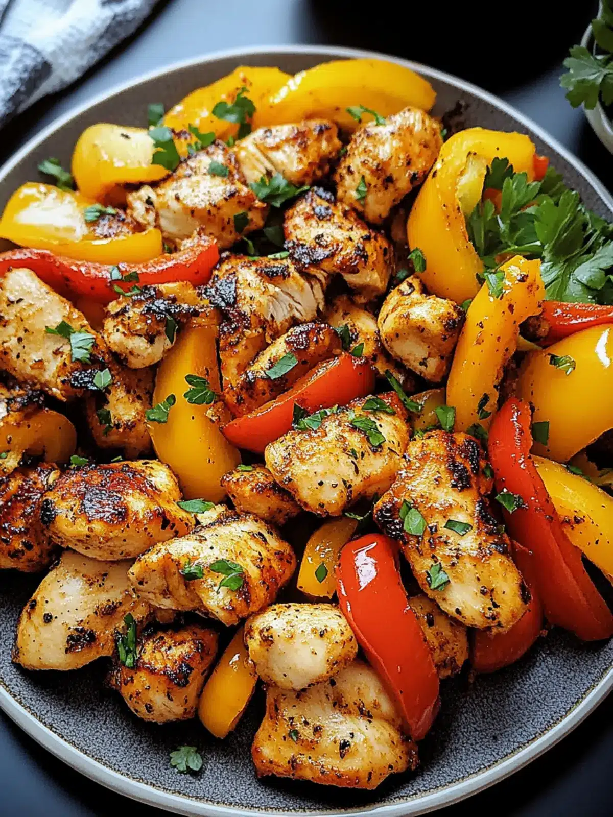 Cajun Chicken with Bell Peppers: Your Quick Weeknight Hero 3 Cajun Chicken with Bell Peppers