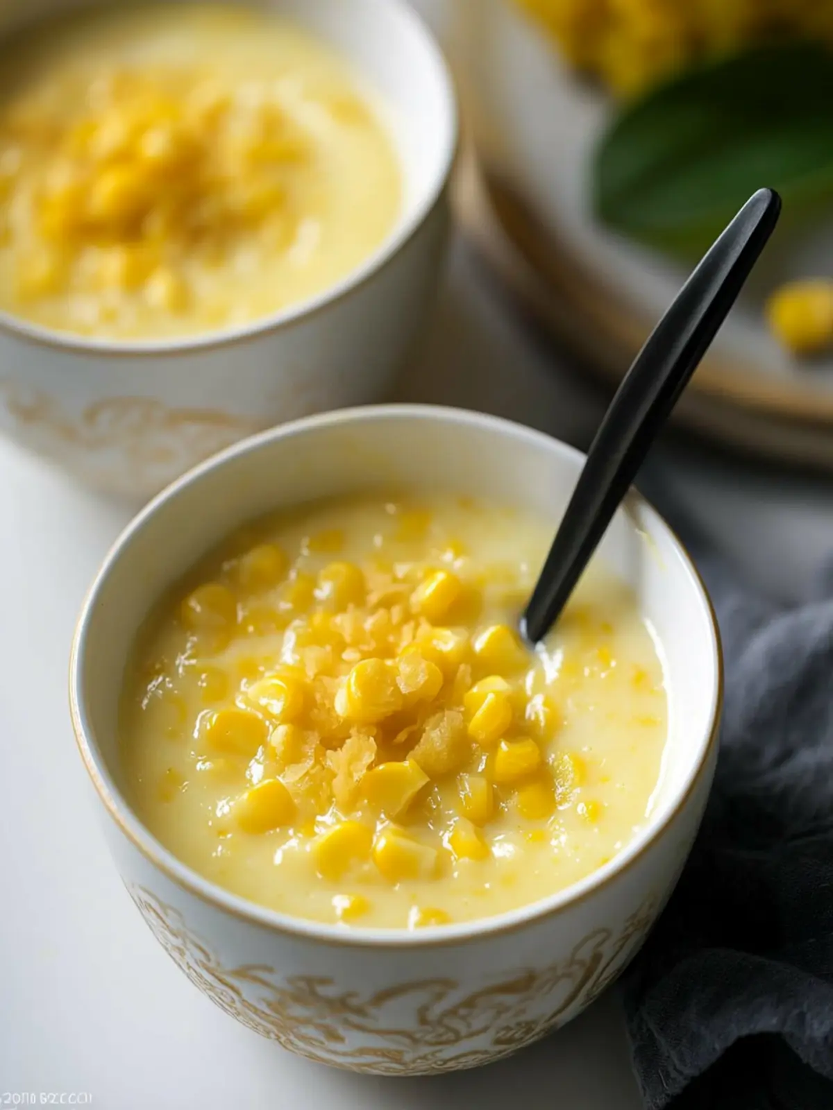 Delicious Vietnamese Sweet Corn Pudding: Two Amazing Styles 3 Vietnamese Sweet Corn Pudding