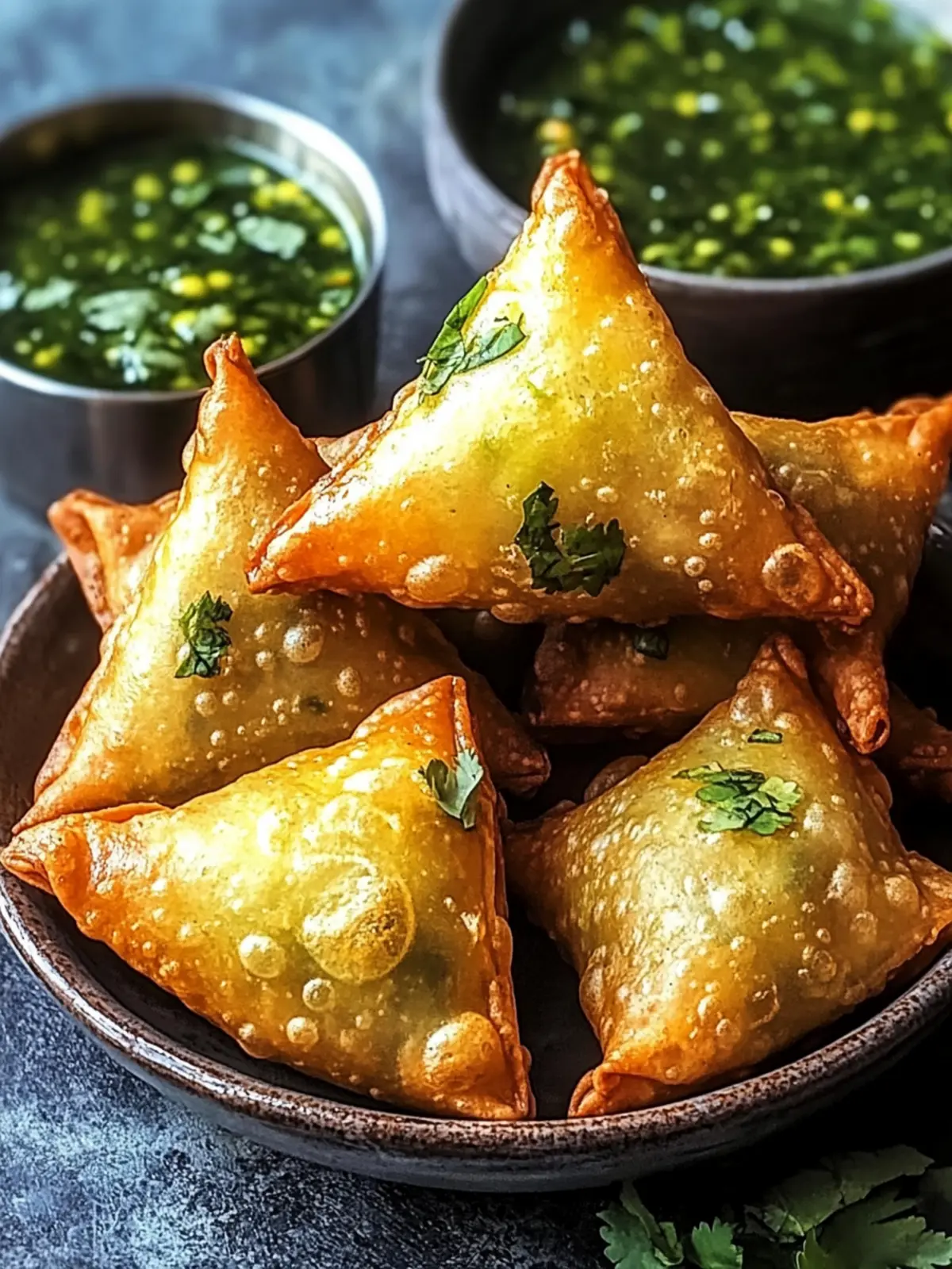 Delicious Potato Samosas: Easy Recipe for Flavorful Snacking 3 Potato Samosas