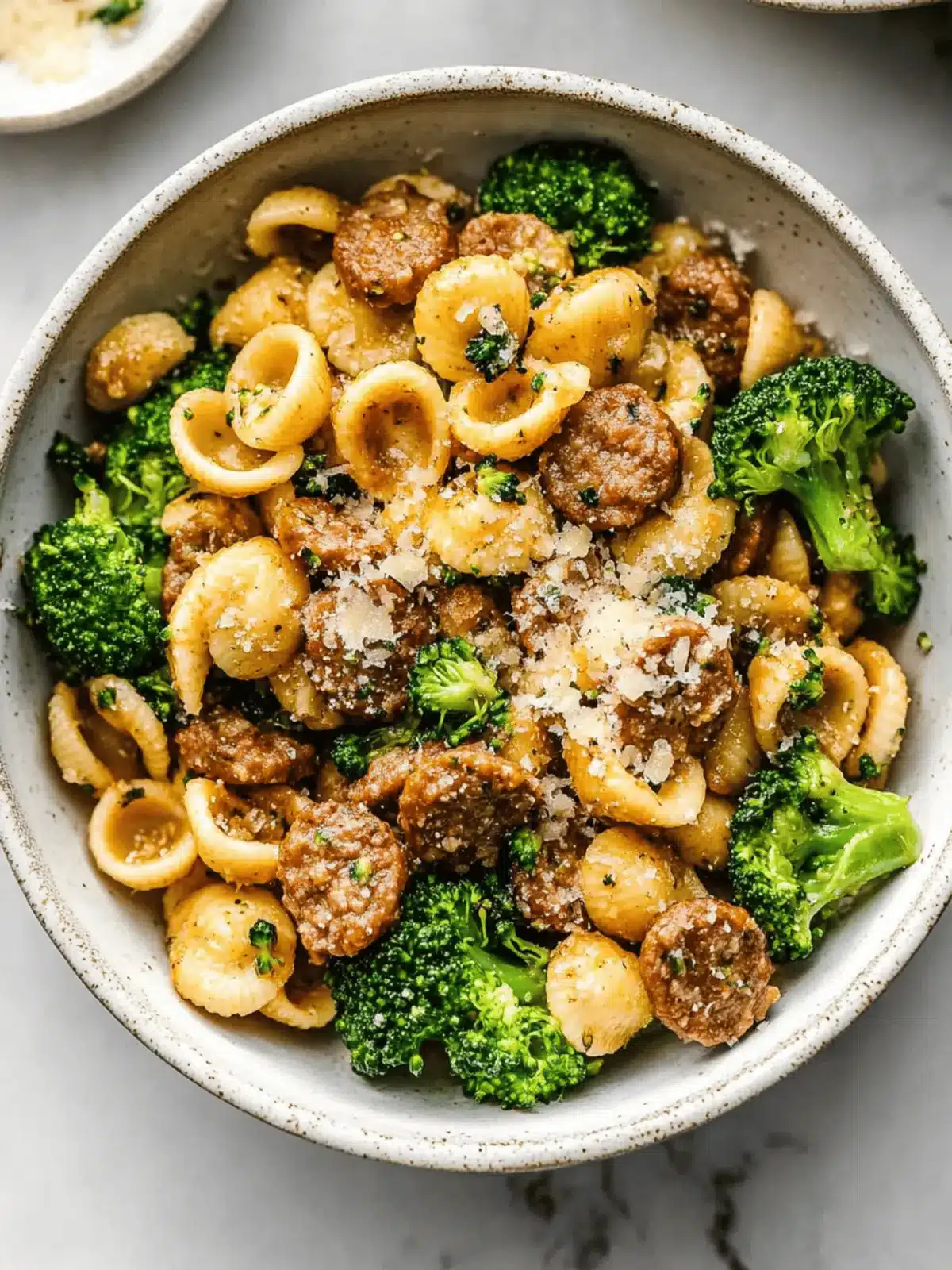 Orecchiette with Sausage and Broccoli Ready in 30 Minutes 2 Orecchiette with Sausage and Broccoli