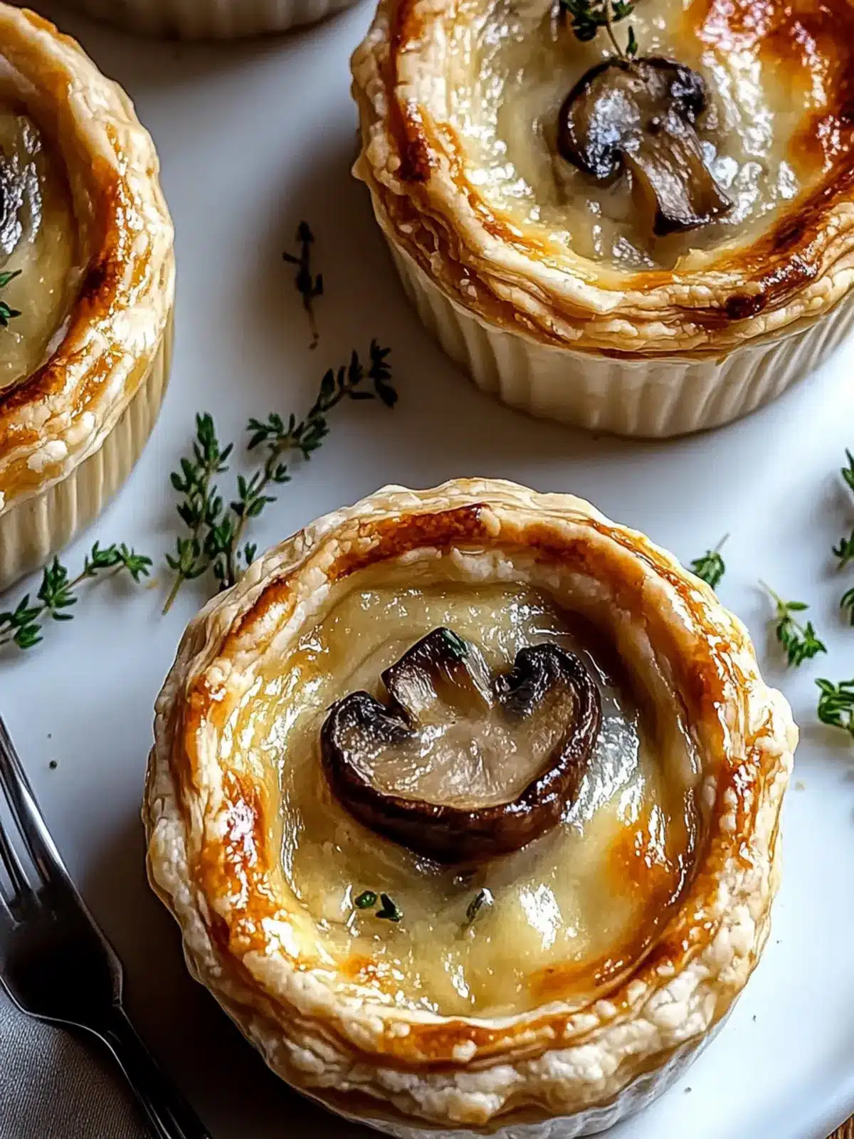 Cozy Up with Mini Mushroom & Gruy re Pot Pies Tonight 2 Mini Mushroom & Gruy re Pot Pies