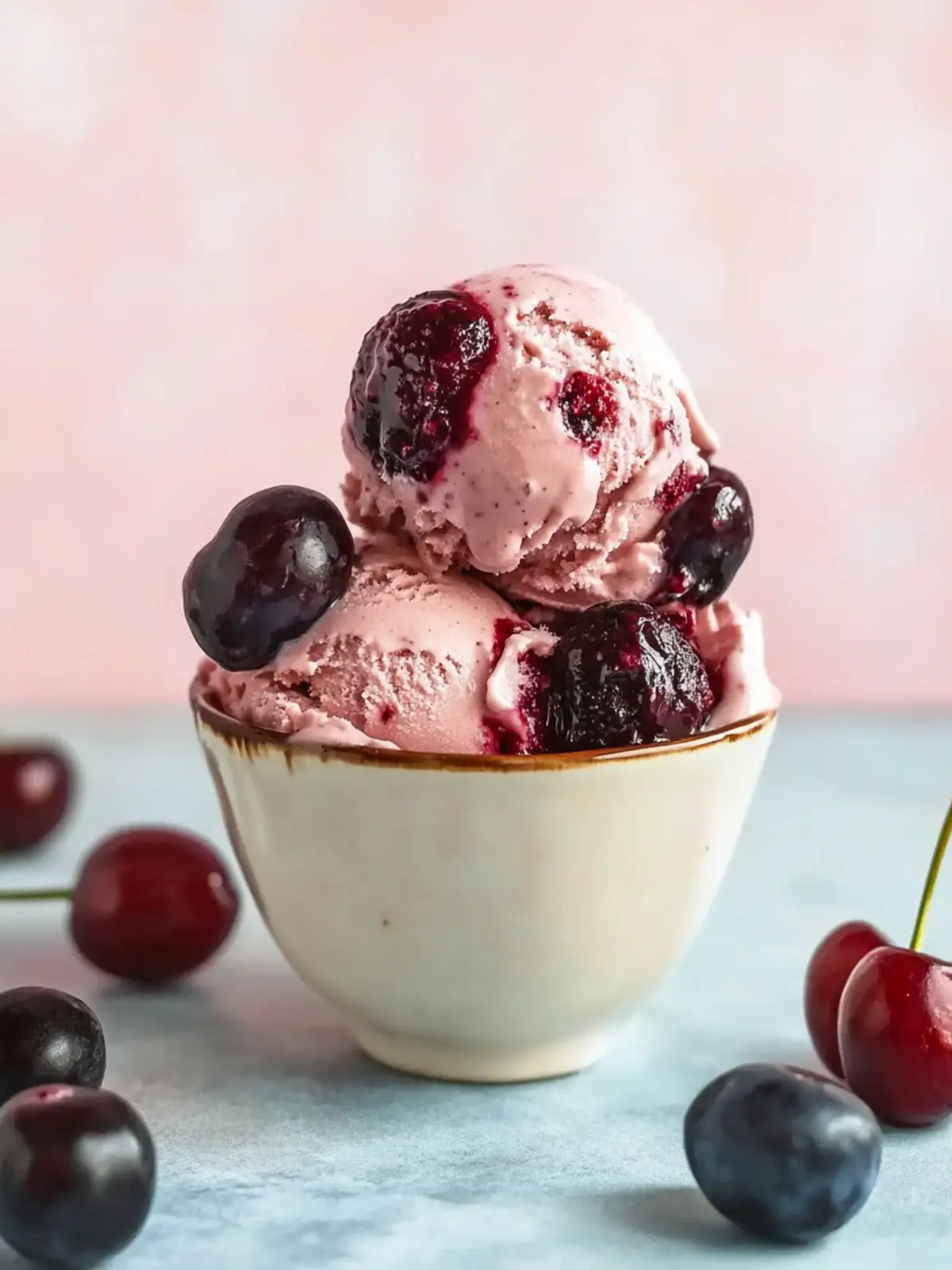 Homemade Cherry Garcia Nice Cream: Guilt-Free & Delicious 3 Homemade Cherry Garcia Nice Cream