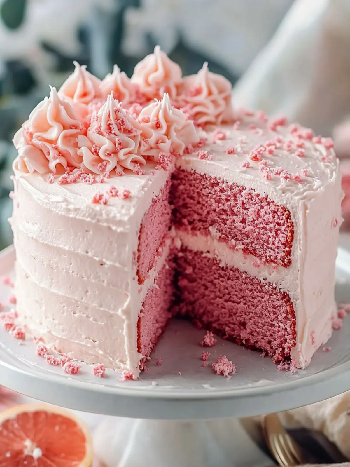Irresistibly Soft Pink Velvet Cake for Your Spring Celebrations 4 Pink Velvet Cake