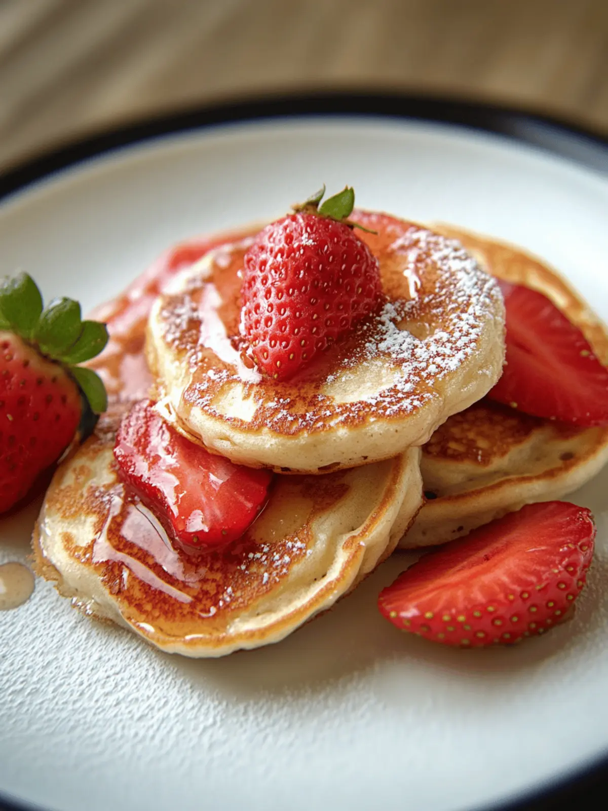 Strawberry Vanilla Cottage Cheese Pancake Bites You ll Love 4 Strawberry Vanilla Cottage Cheese Pancake Bites