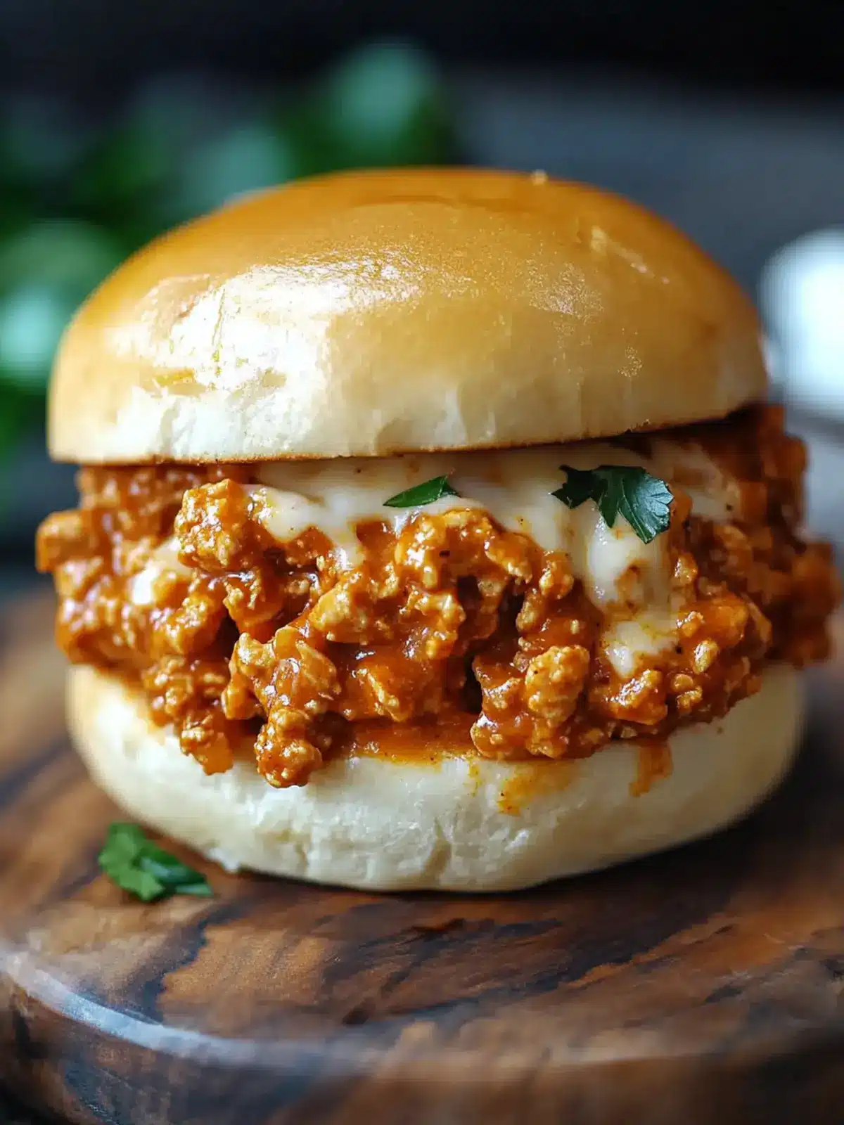 Cajun Chicken Sloppy Joes with Creamy Cheese Sauce Bliss 3 Cajun Chicken Sloppy Joes Creamy Cheese Sauce