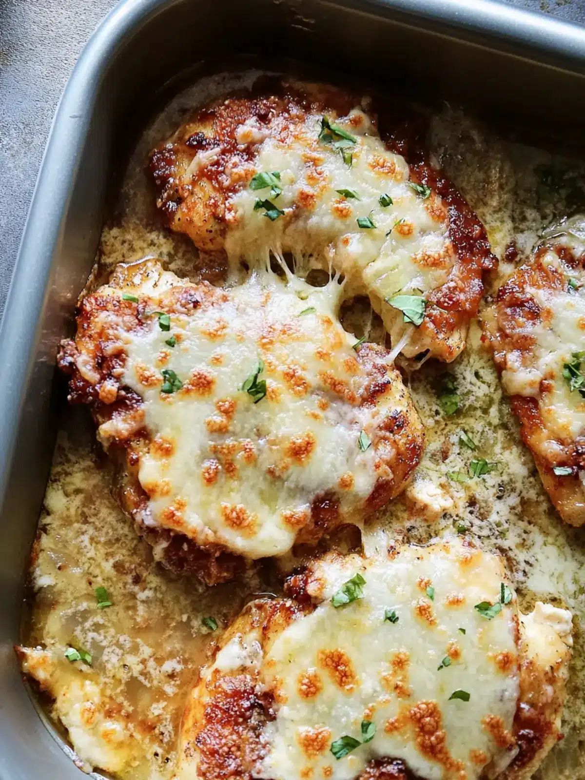 French Onion Chicken Parm: Comfort Food Awaits You 3 French Onion Chicken Parm