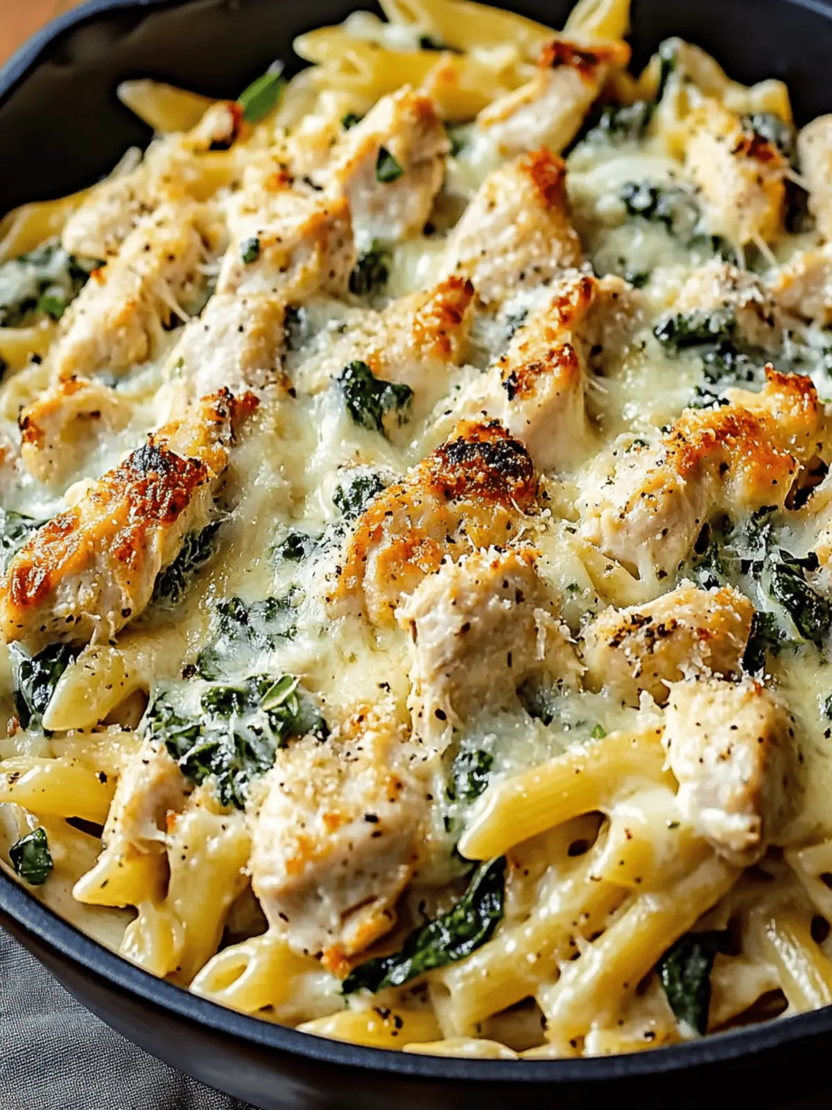 Creamy Spinach Dip Chicken Pasta: Easy Rotisserie Recipe 4 Spinach Dip Chicken Pasta with Easy Recipes with Rotisserie Chicken