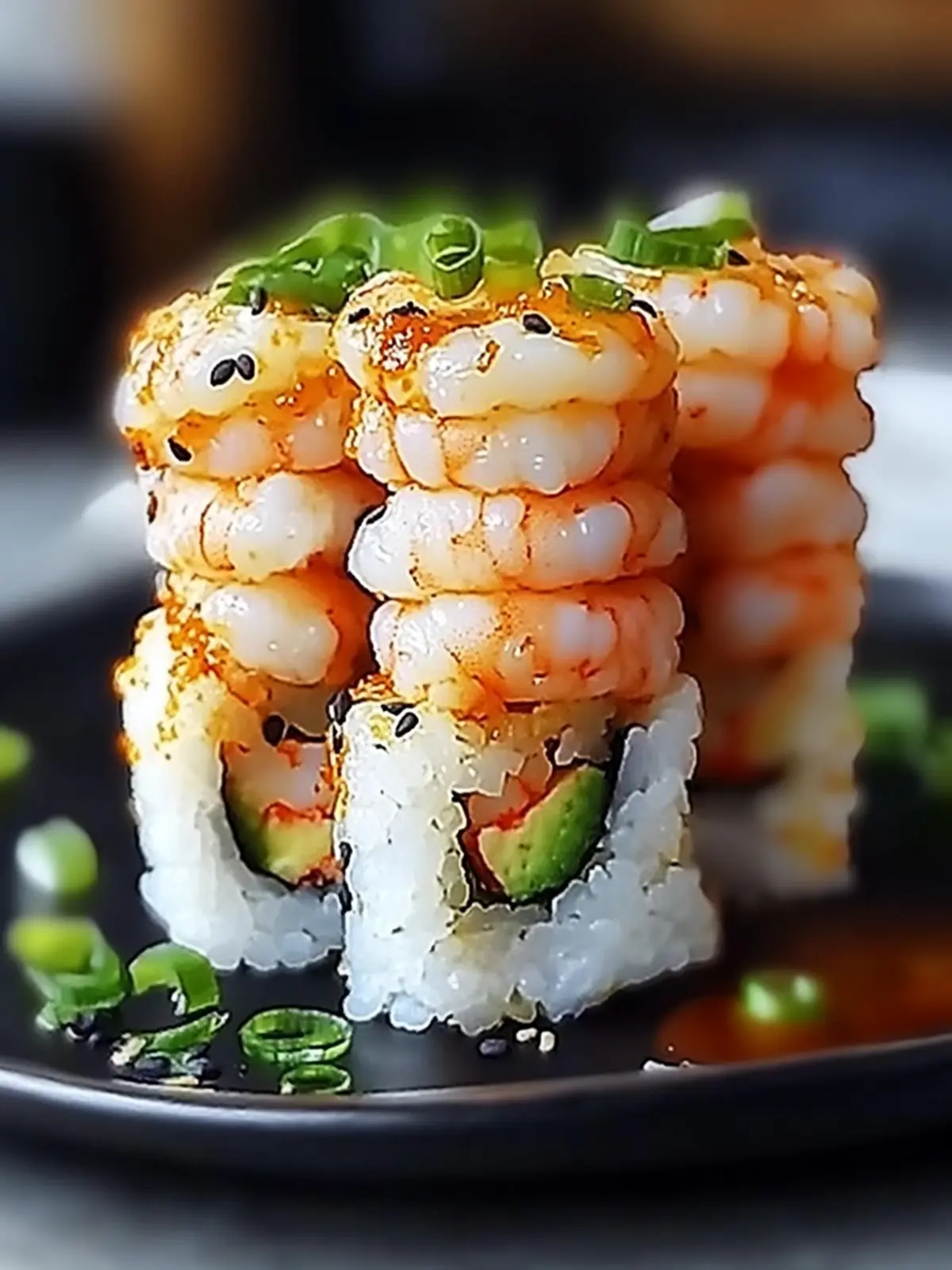 Spicy Shrimp Sushi Stacks: Quick, Customizable, and Delicious 4 Spicy Shrimp Sushi Stacks